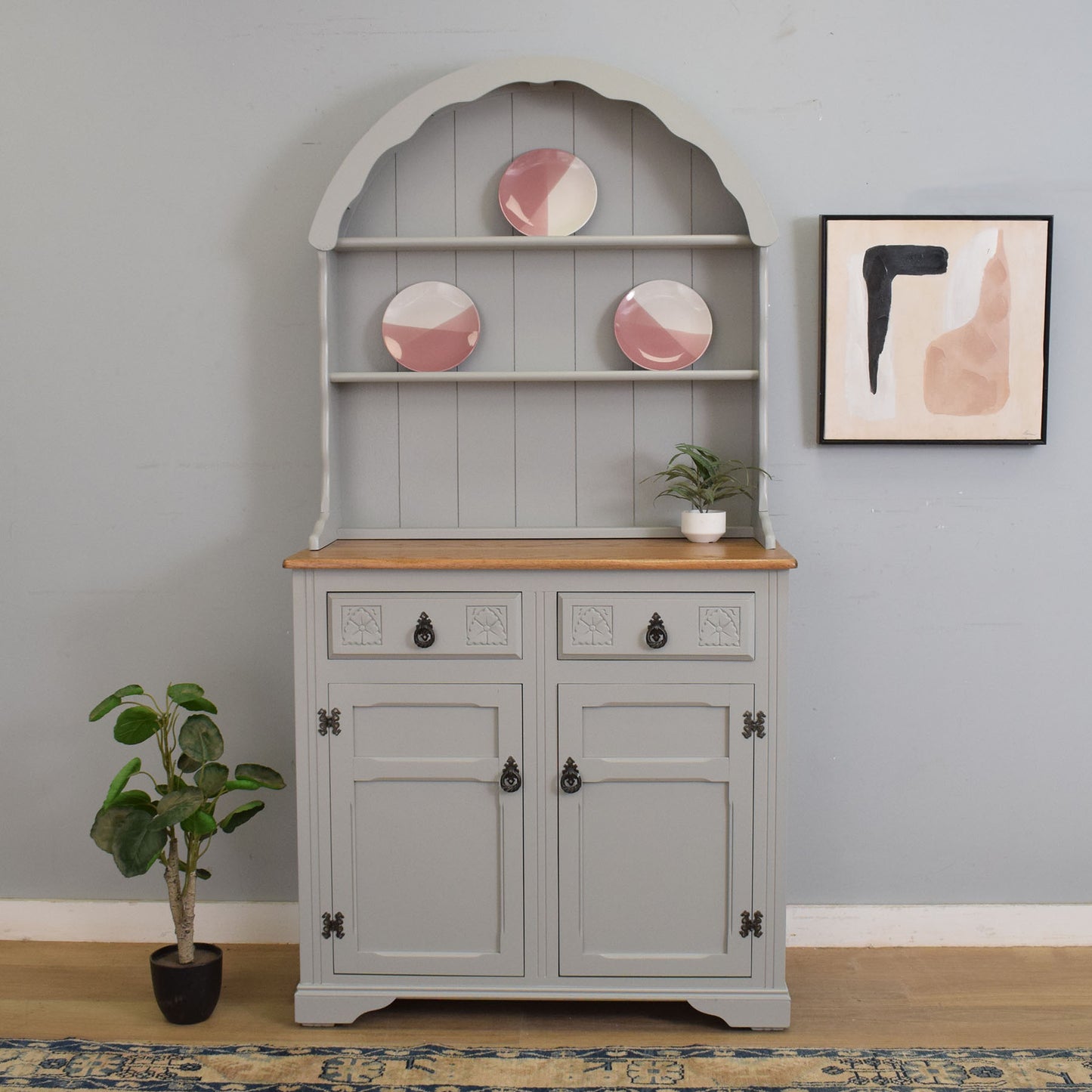 Painted Dome-Top Dresser