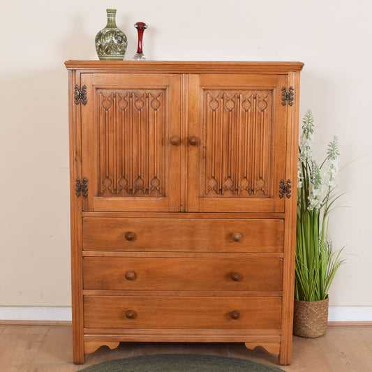 Oak Tallboy