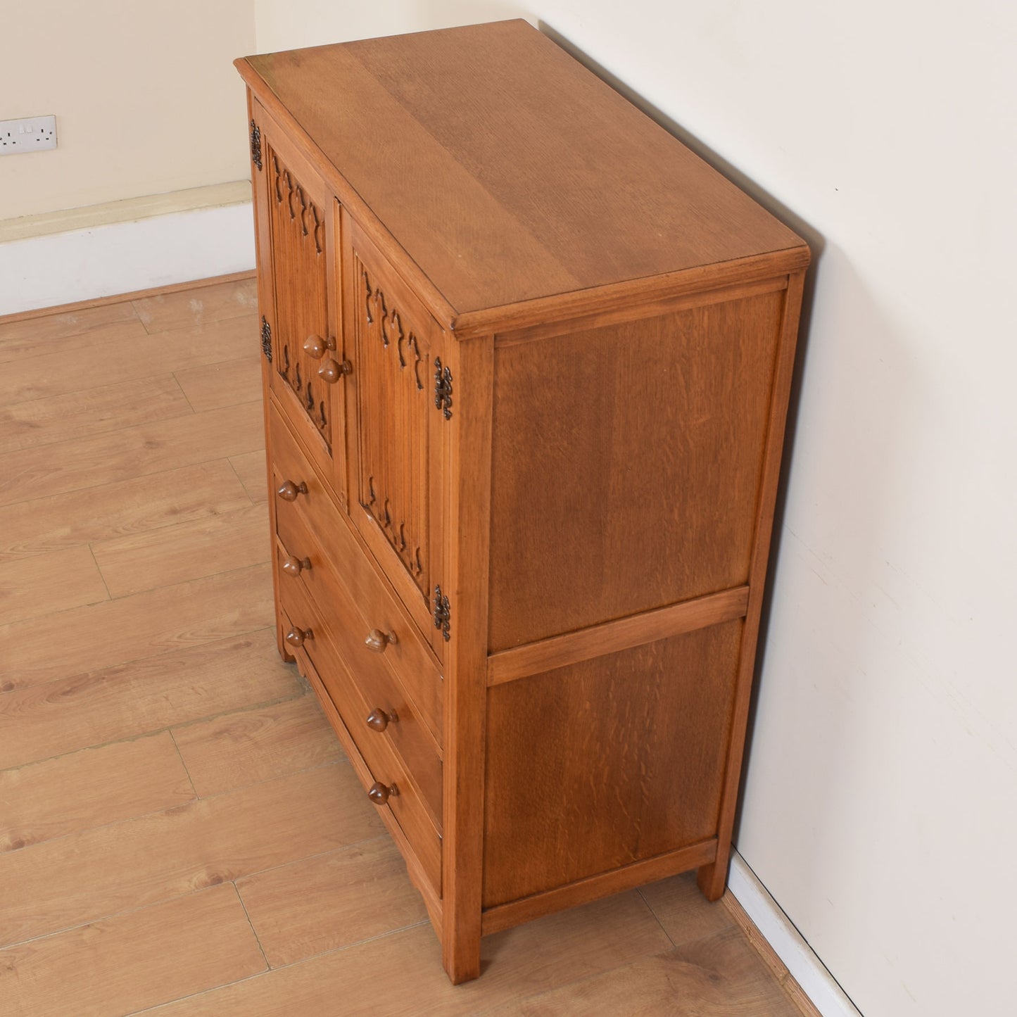 Oak Tallboy