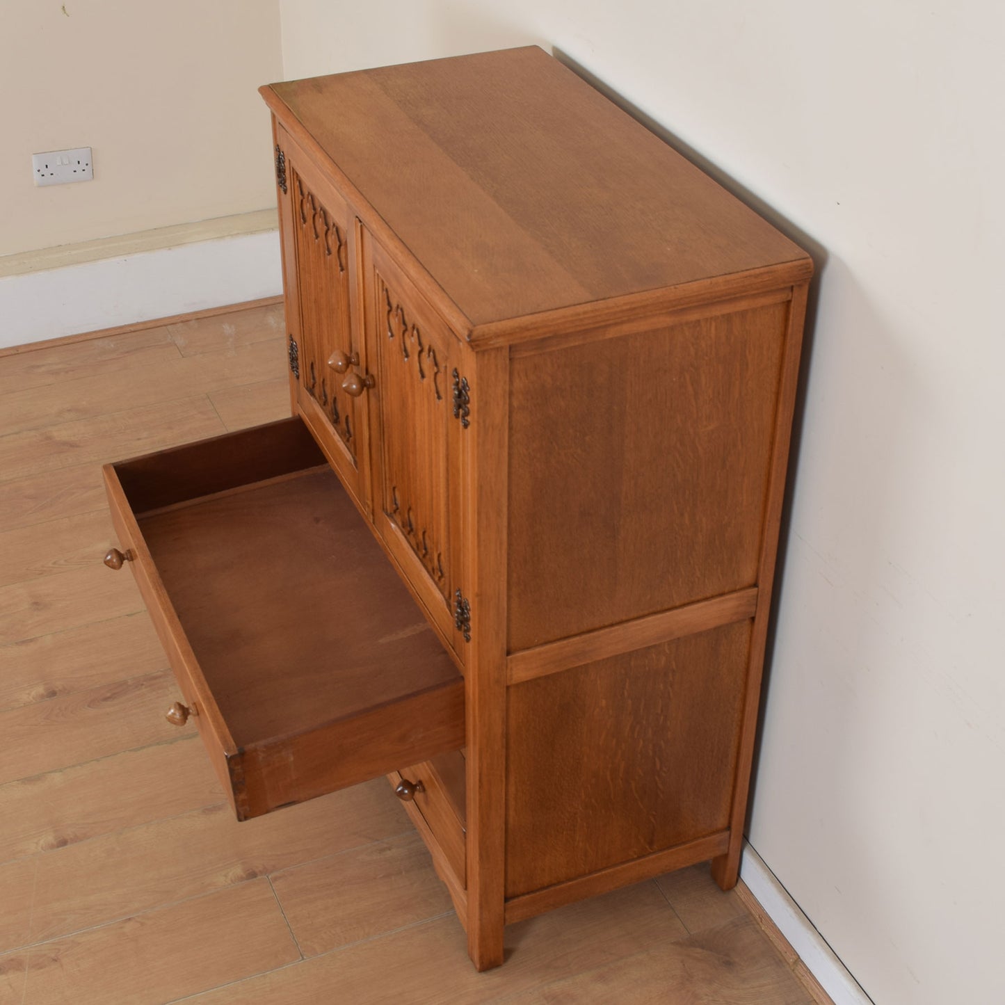 Oak Tallboy