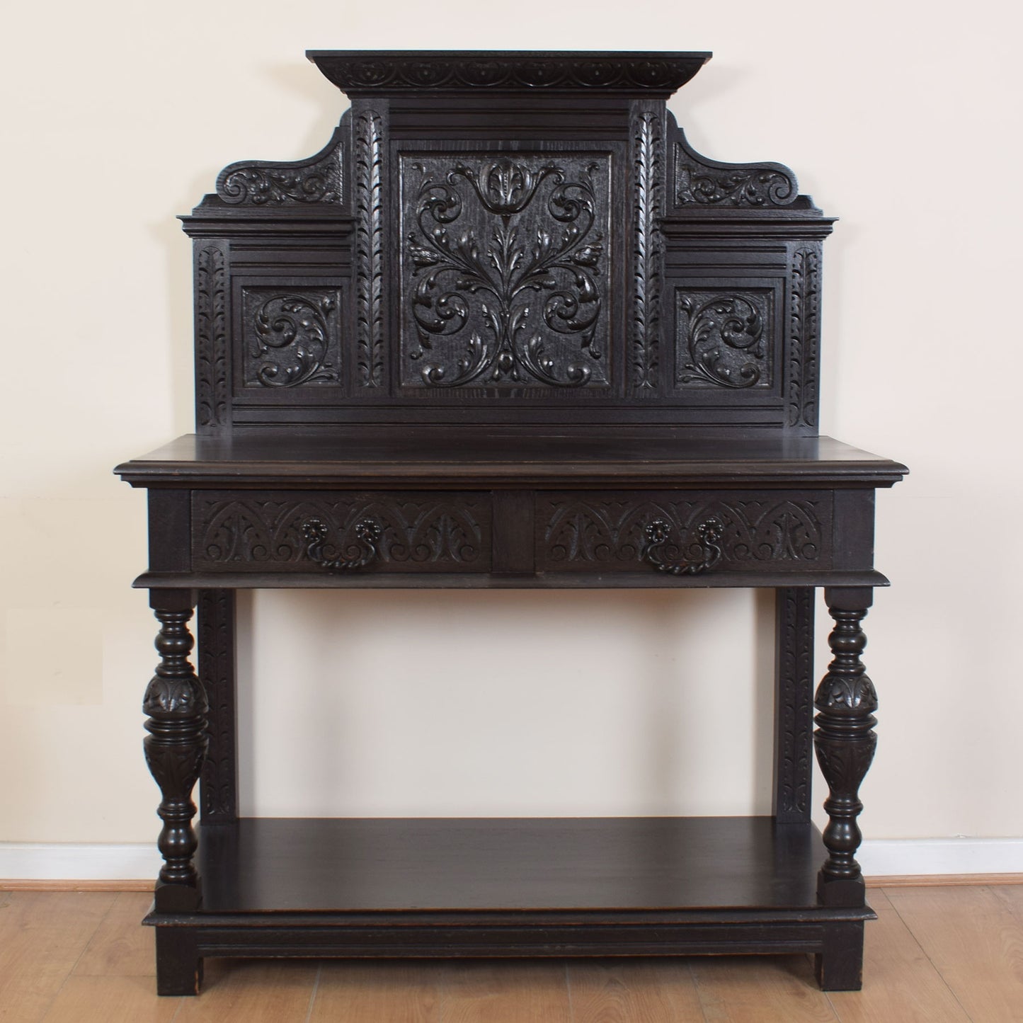 Jacobean Style Carved Console Table