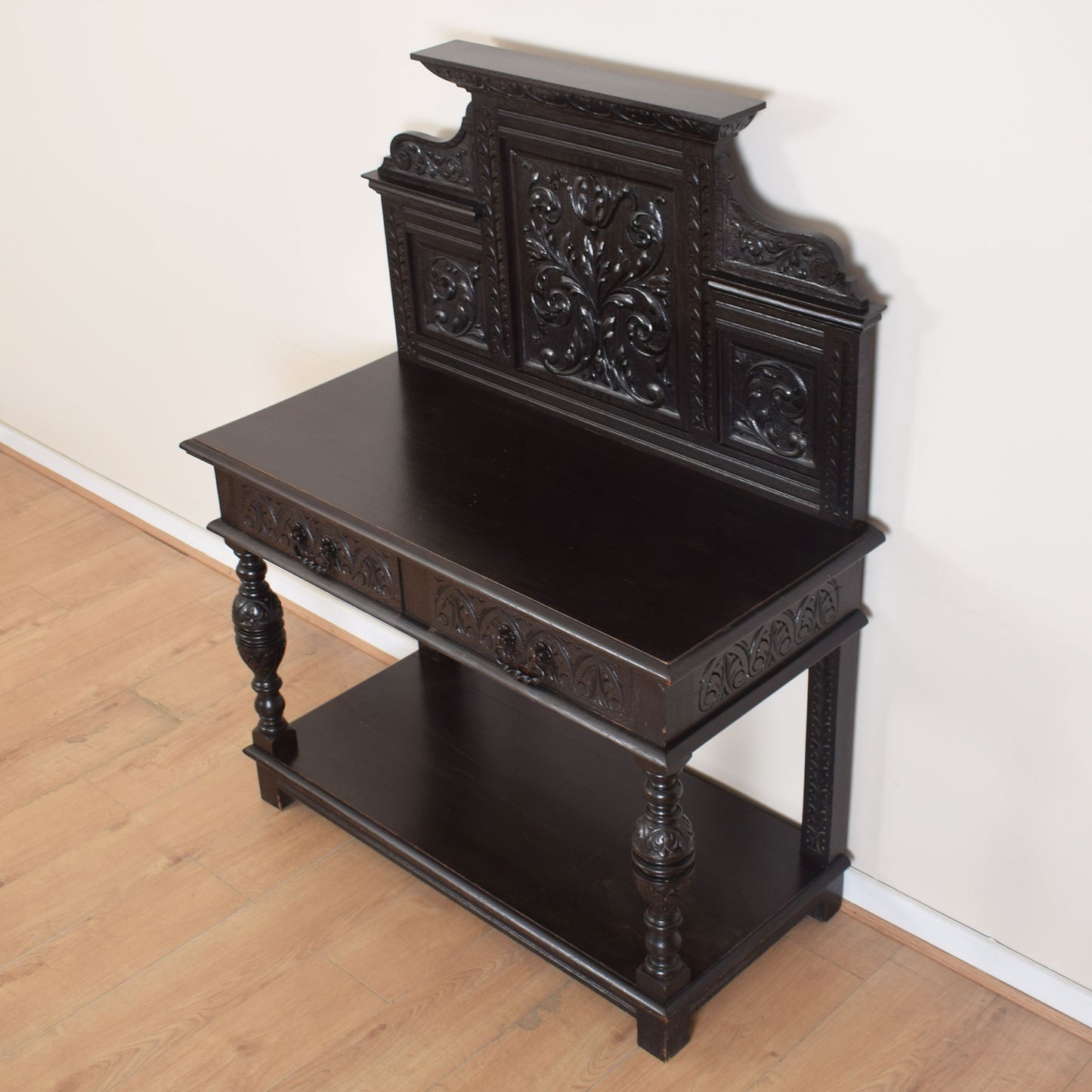 Jacobean Style Carved Console Table
