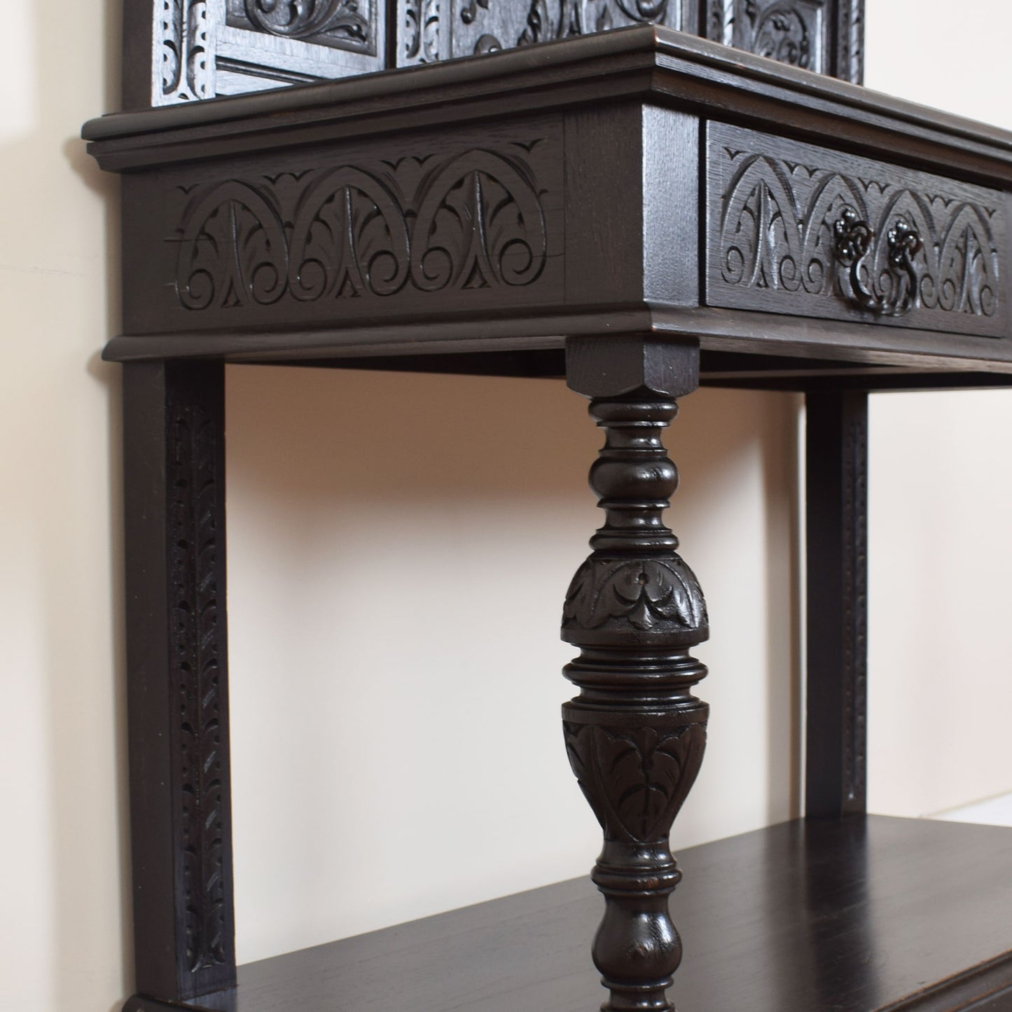 Jacobean Style Carved Console Table
