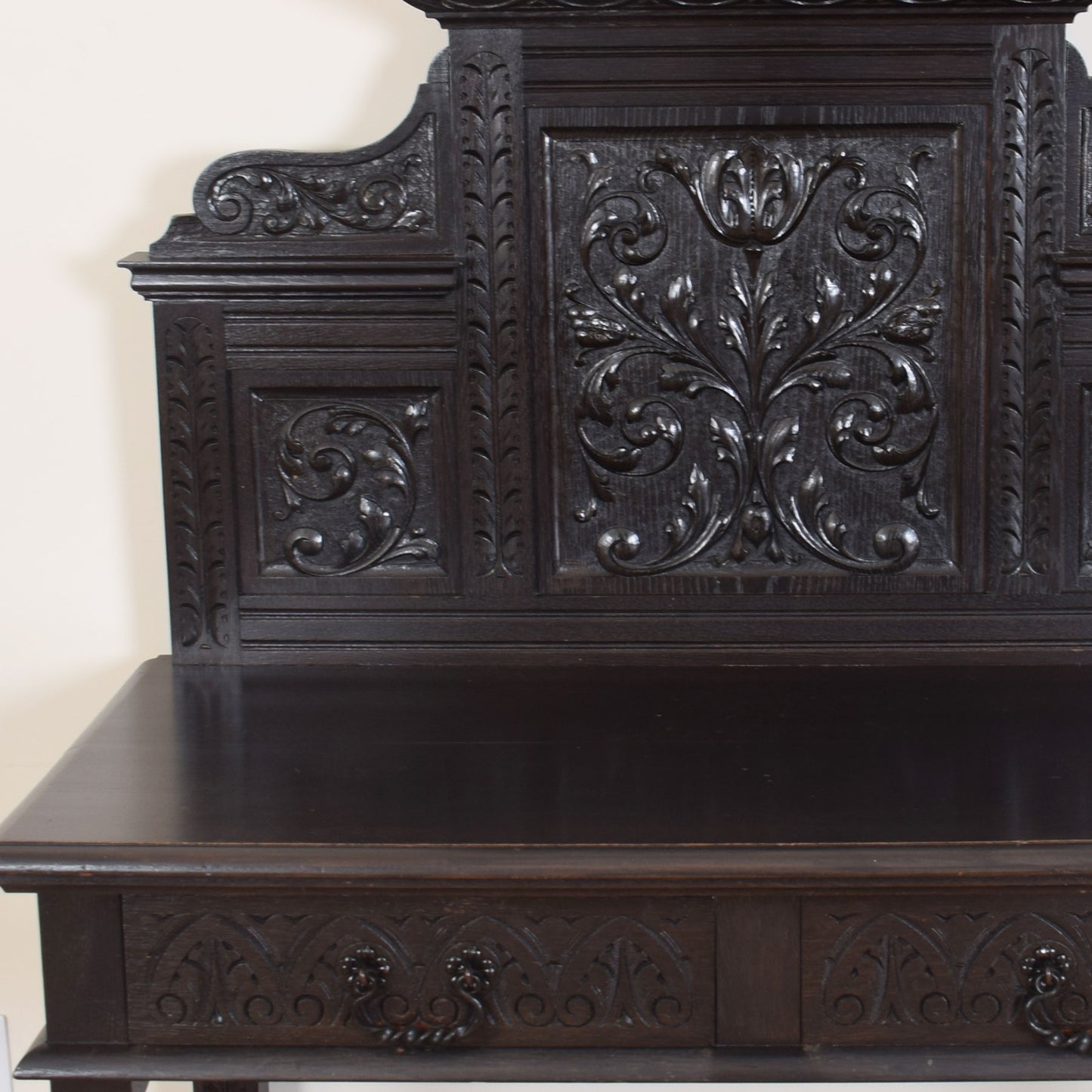 Jacobean Style Carved Console Table