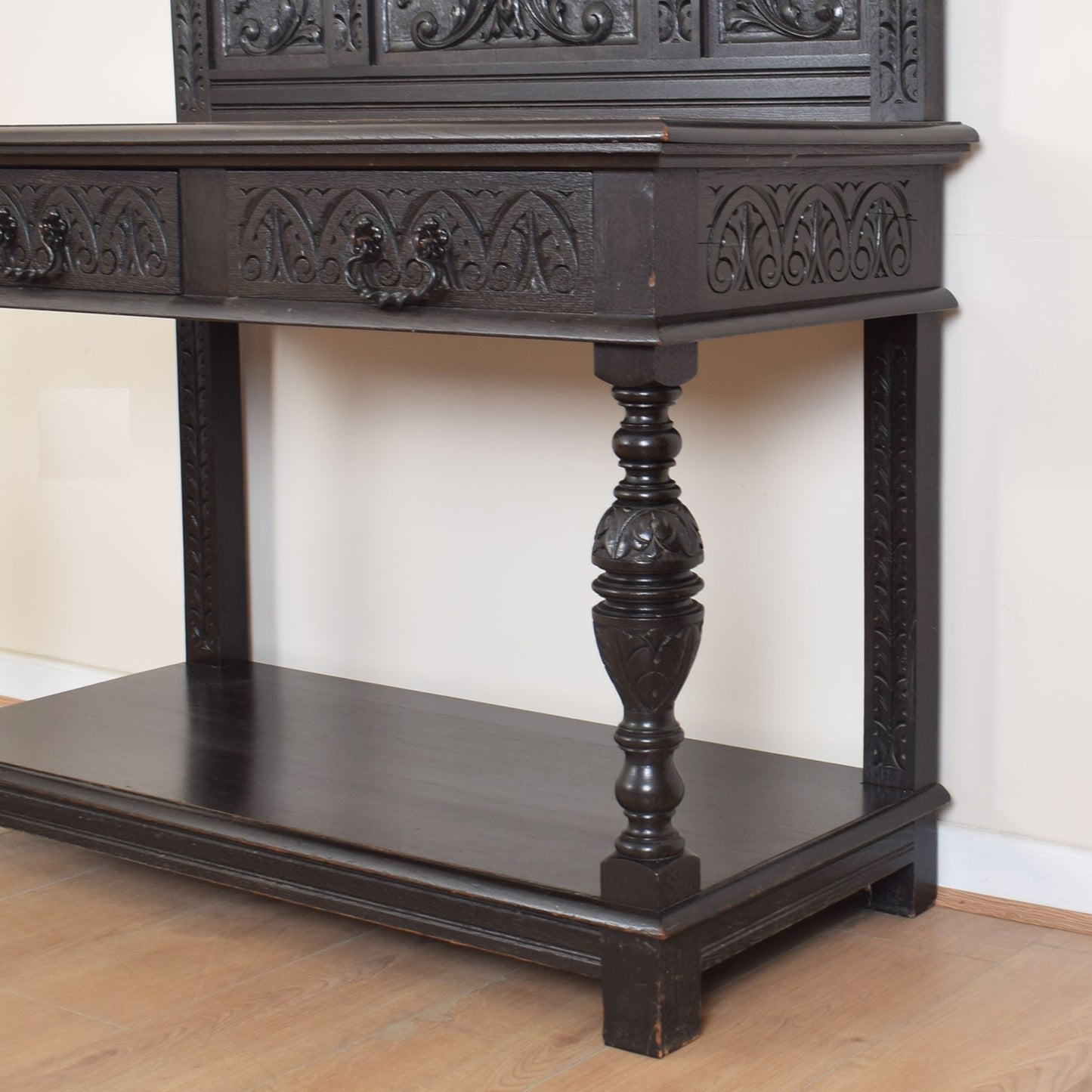 Jacobean Style Carved Console Table