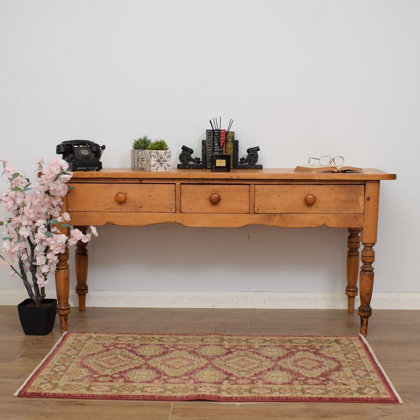 Pine Console Table