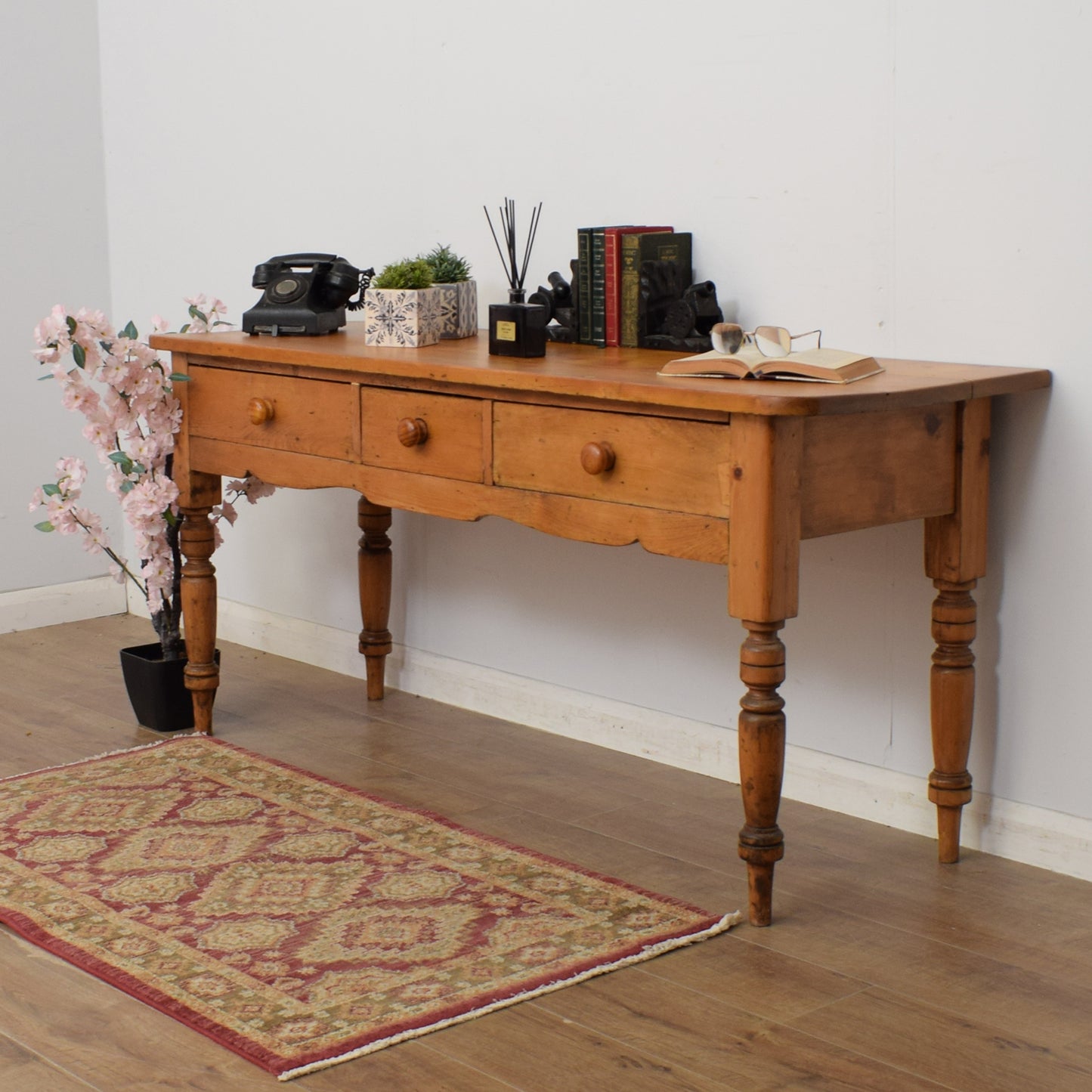 Pine Console Table
