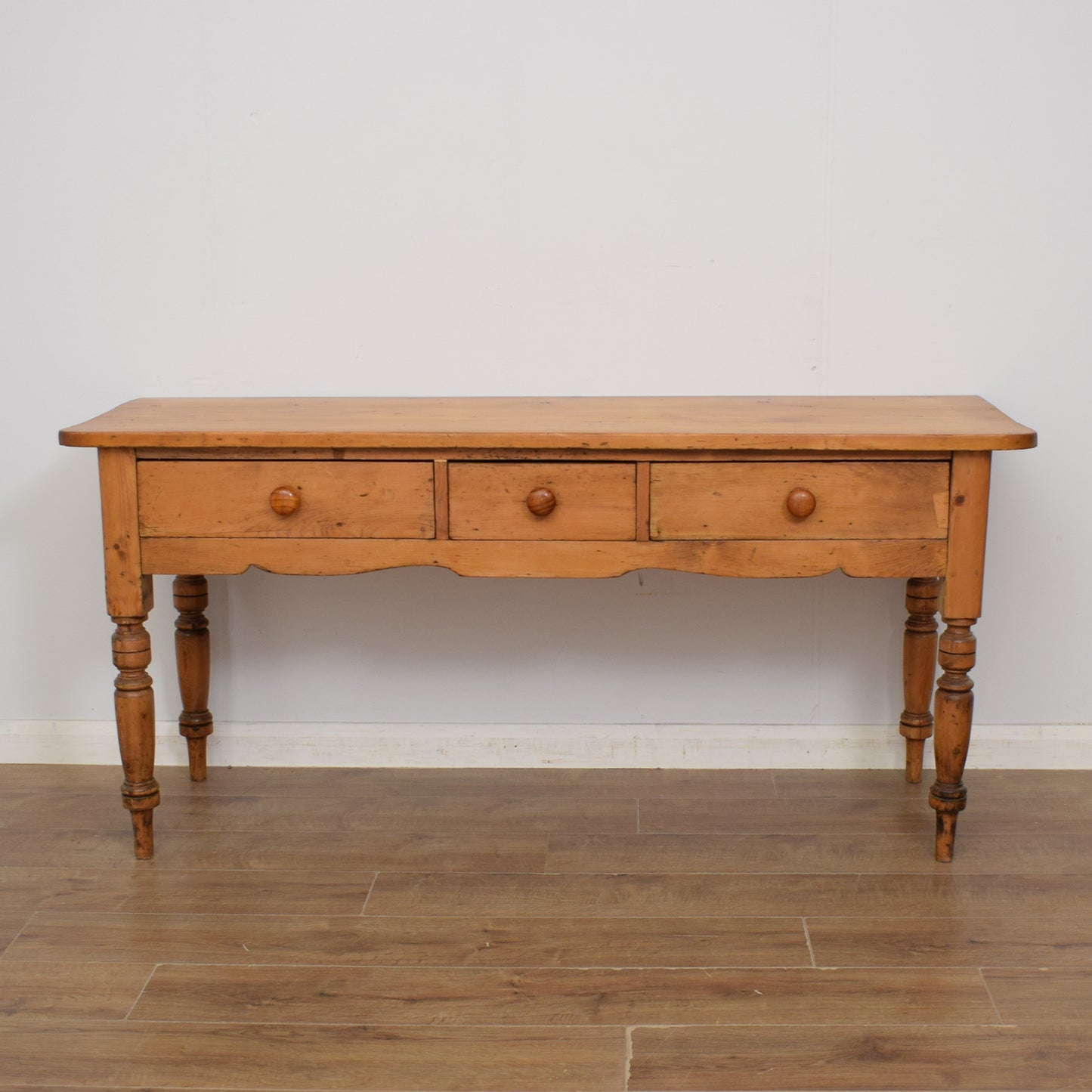 Pine Console Table