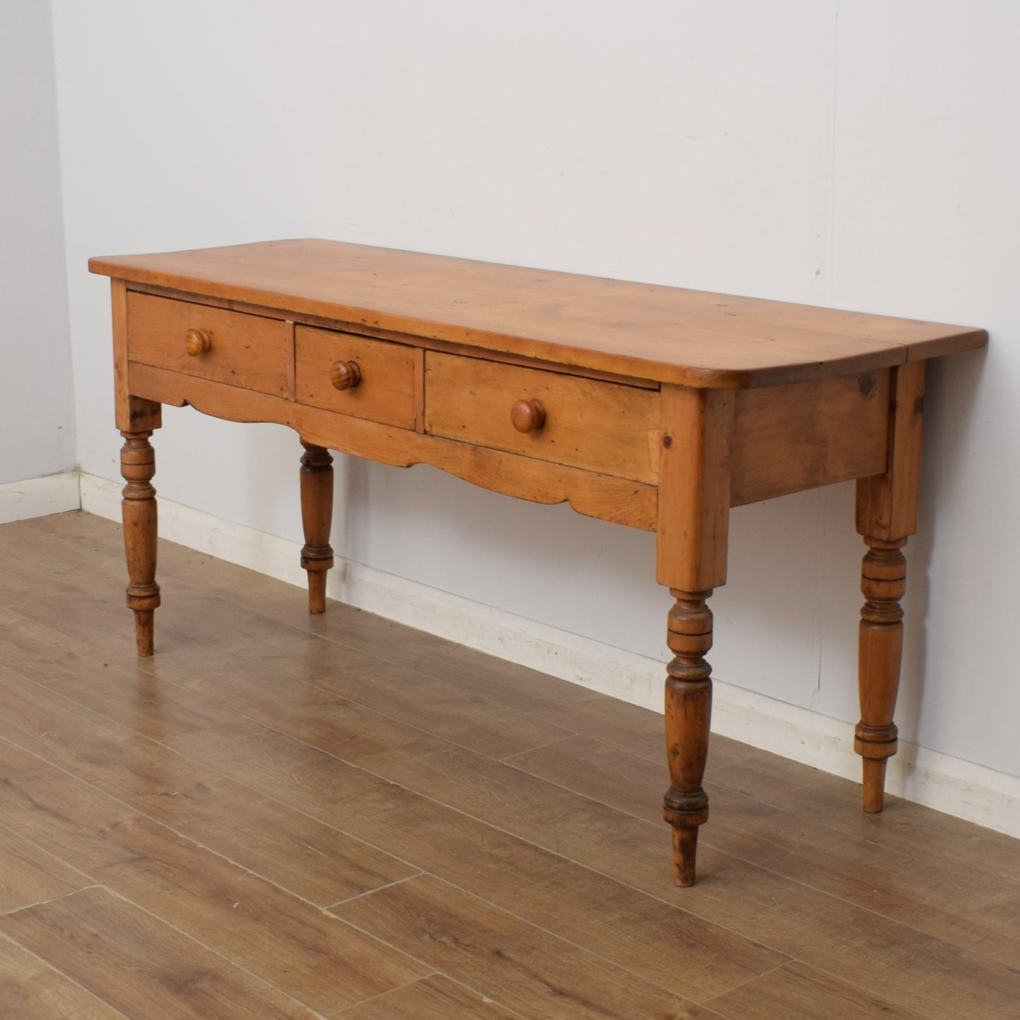 Pine Console Table