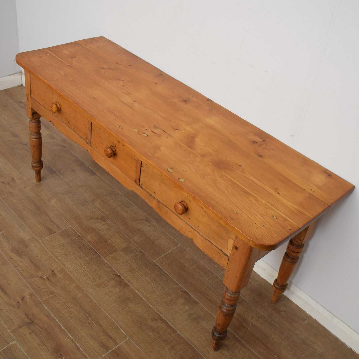 Pine Console Table