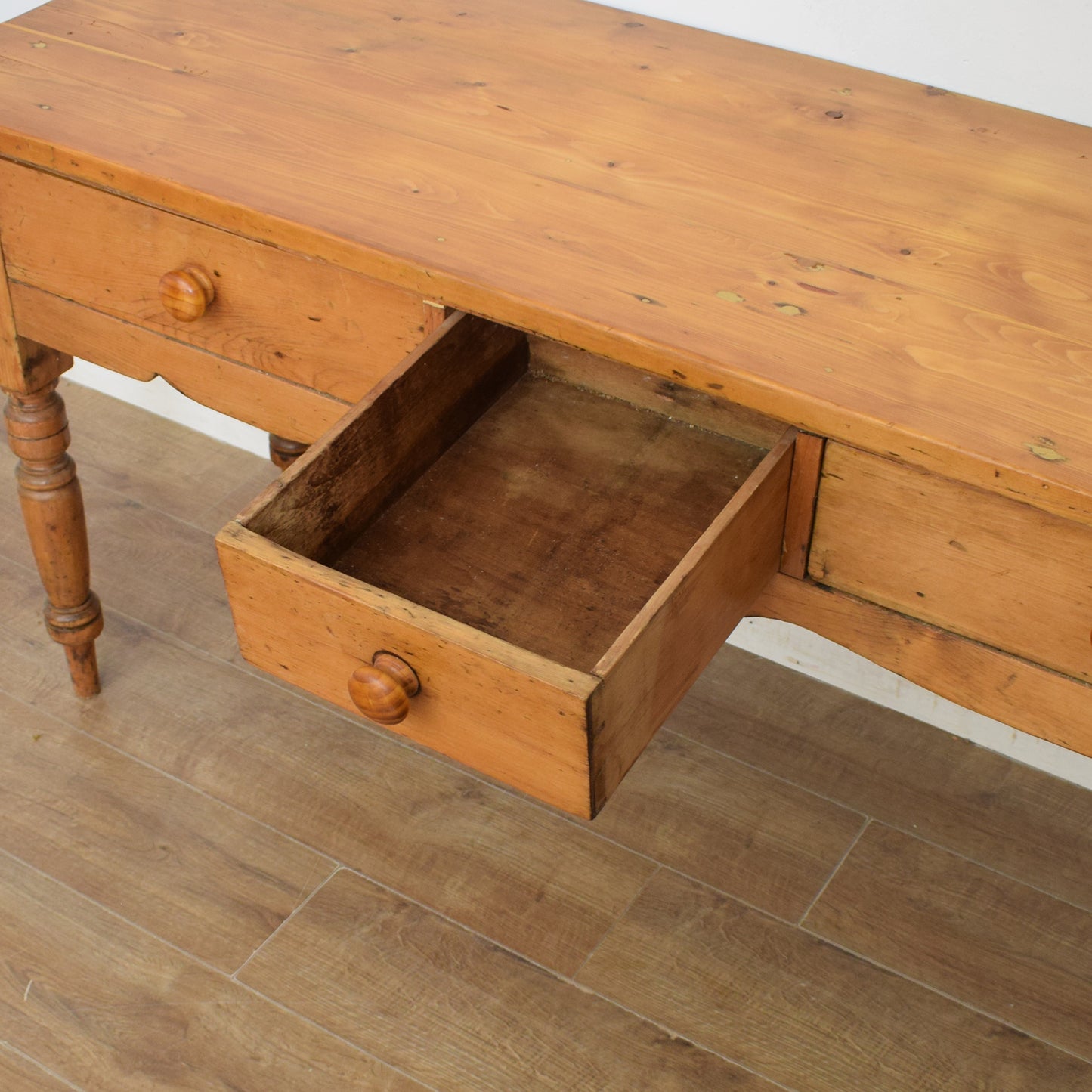 Pine Console Table