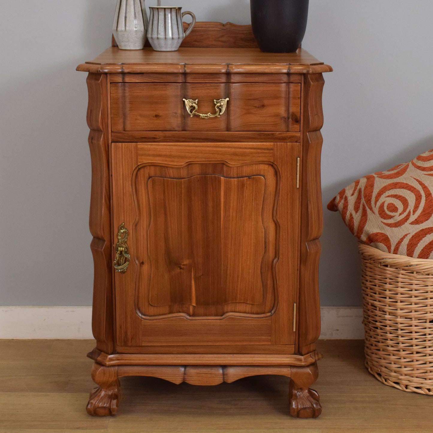 Restored Satinwood Bedside