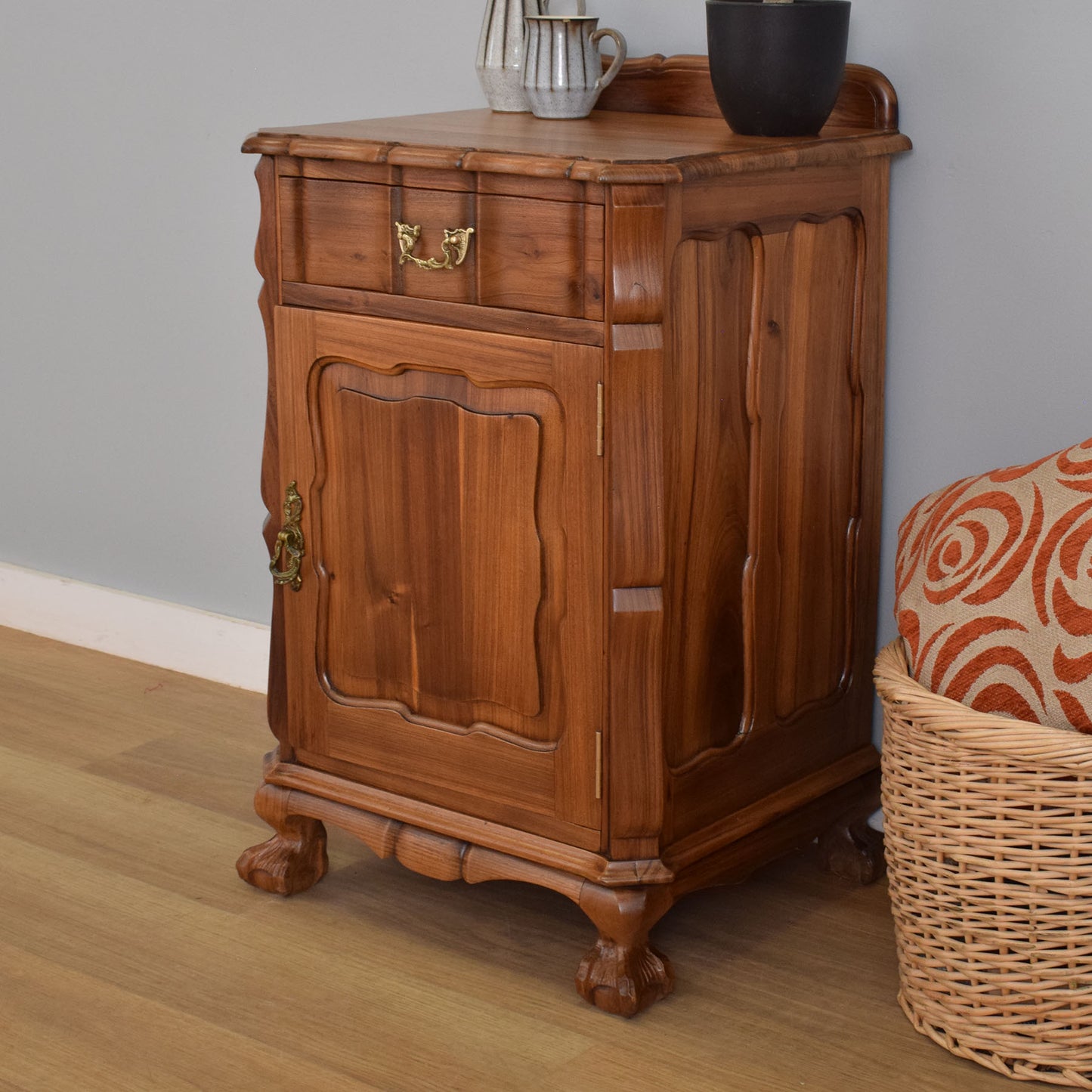 Restored Satinwood Bedside