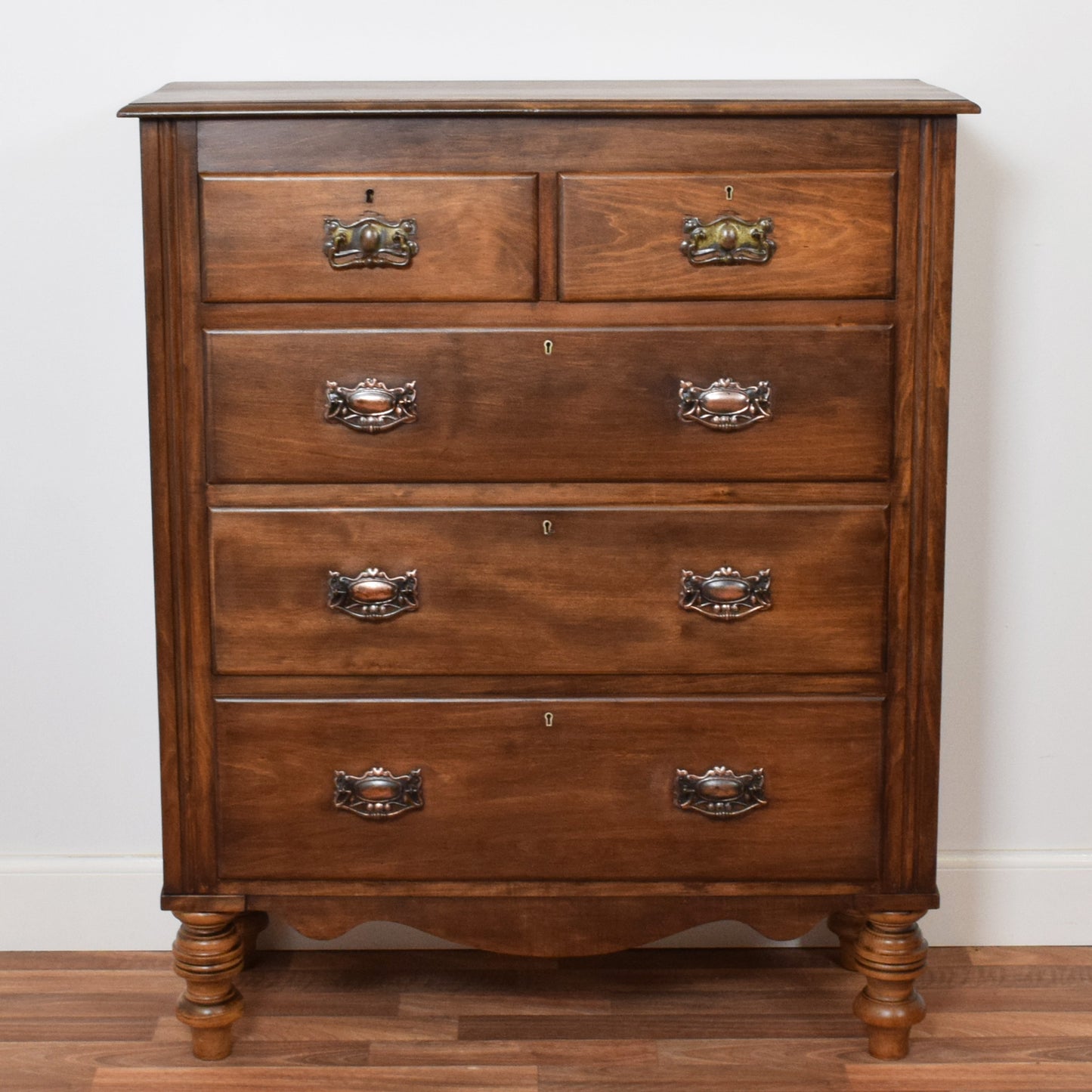 Rustic Pine Chest of Drawers