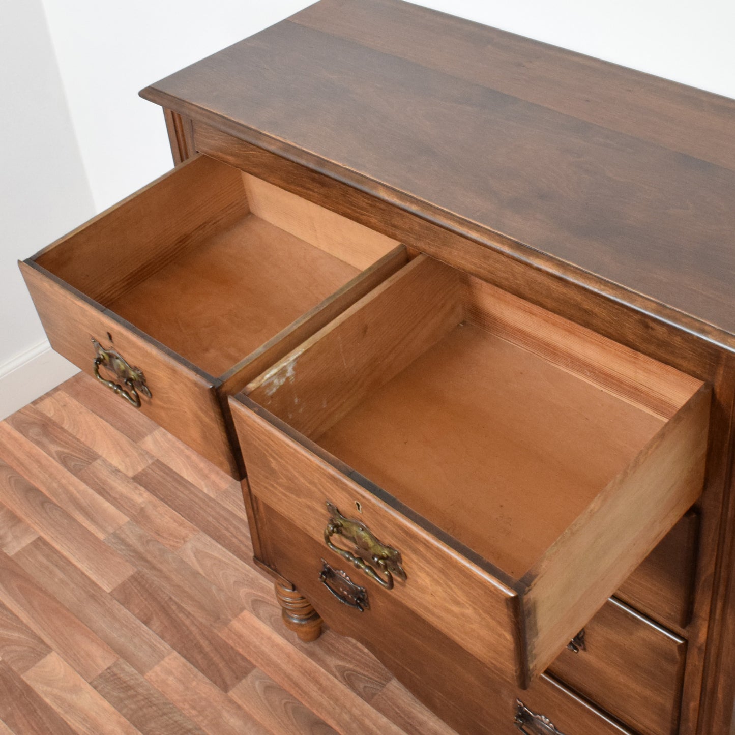 Rustic Pine Chest of Drawers
