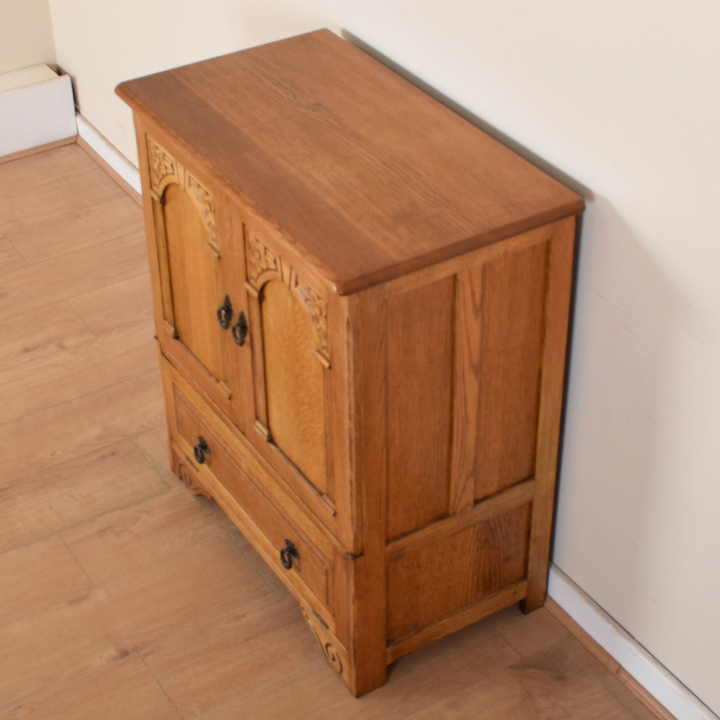 Vintage Oak Cabinet Unit