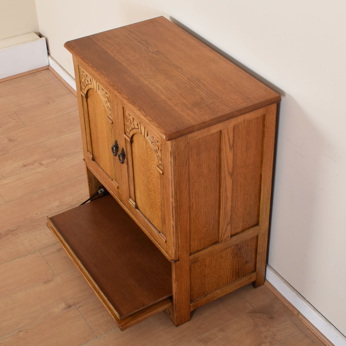 Vintage Oak Cabinet Unit