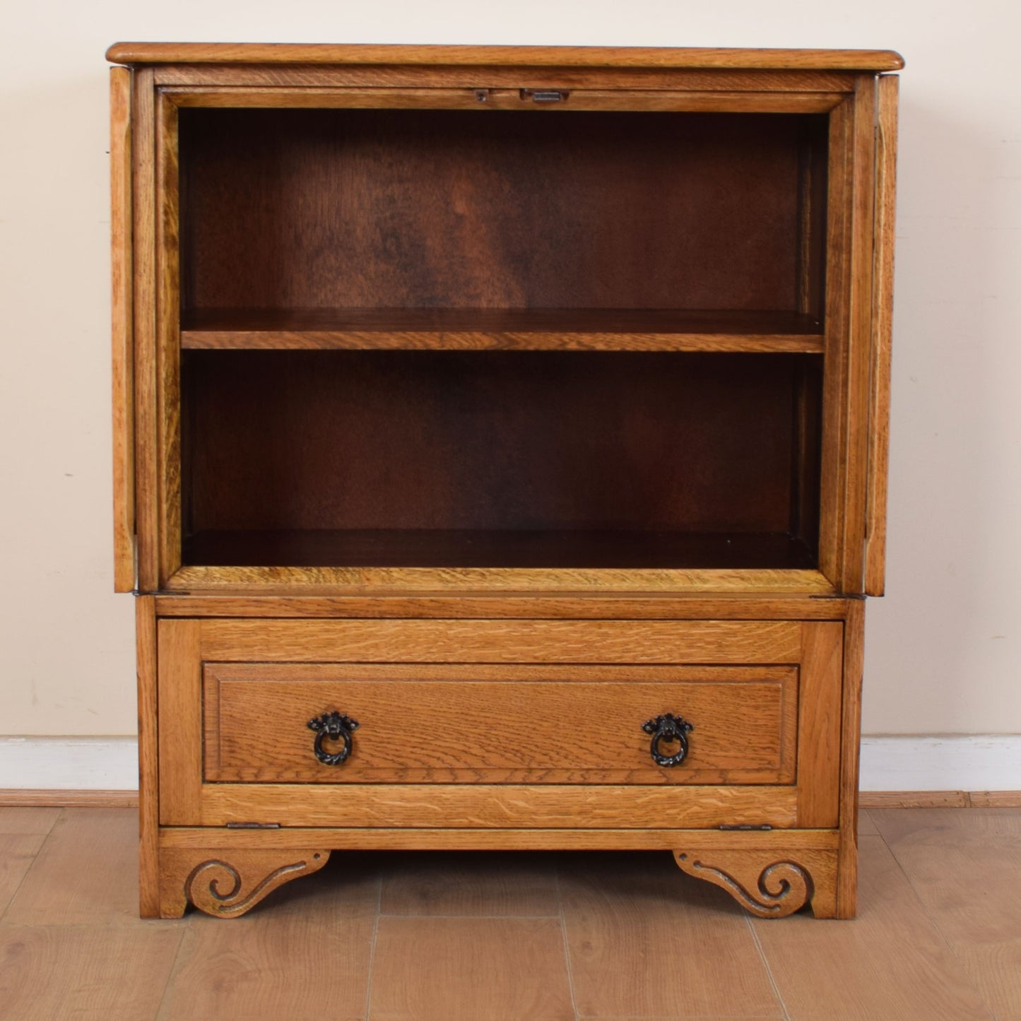 Vintage Oak Cabinet Unit
