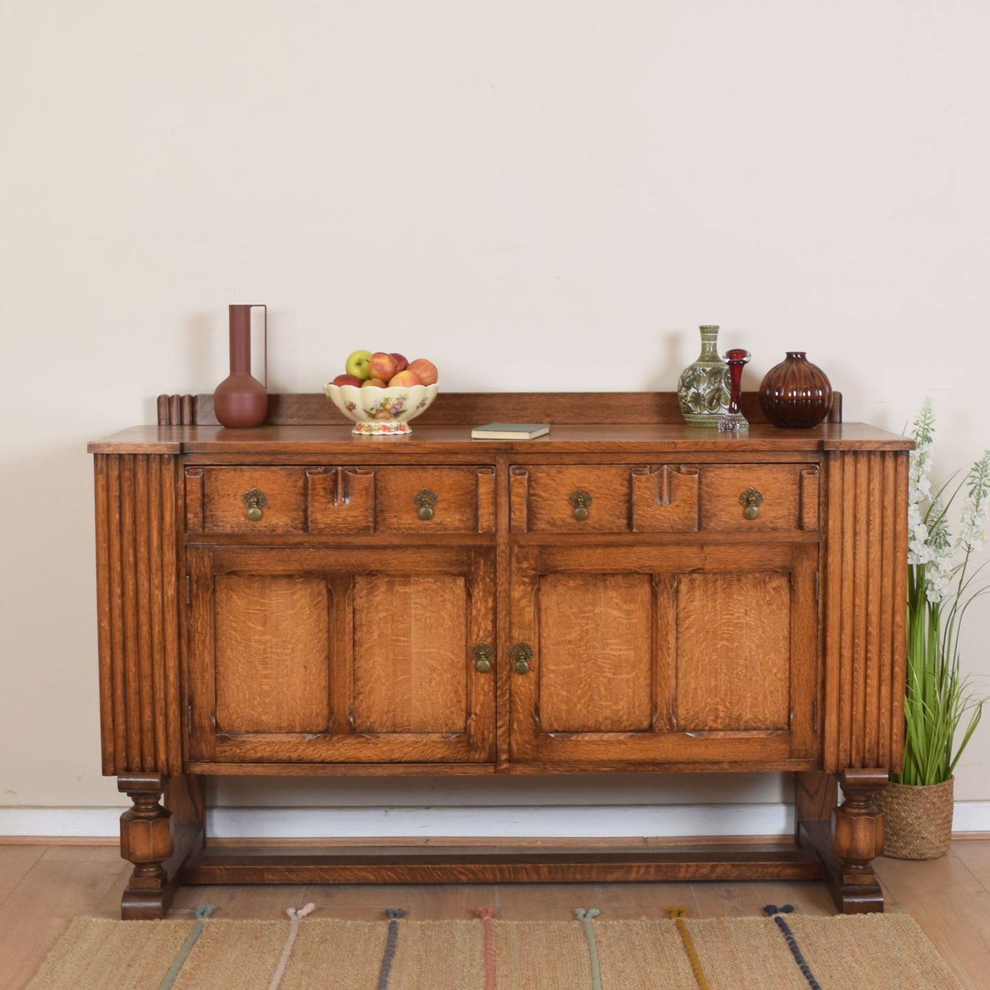 Vintage Oak Sideboard