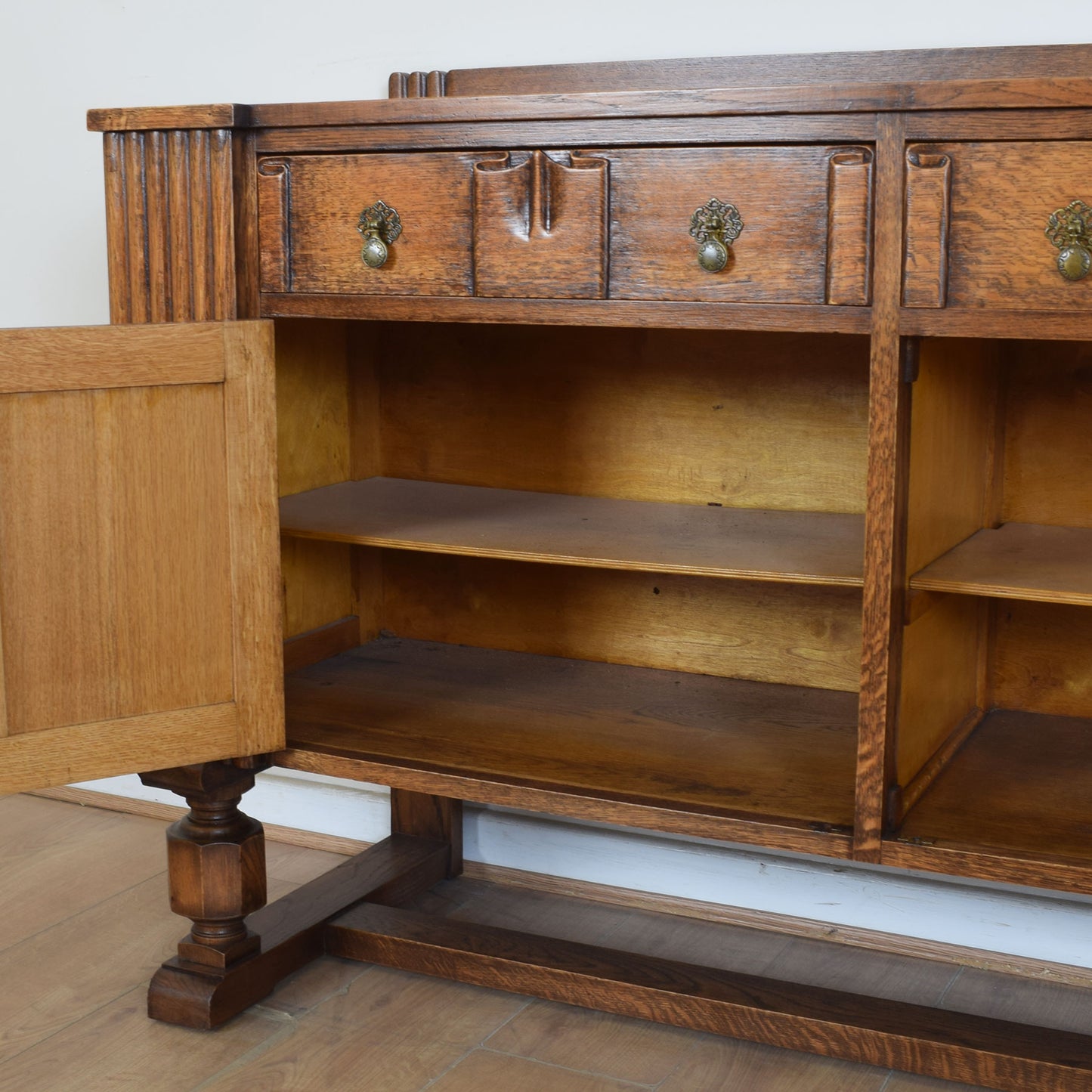 Vintage Oak Sideboard