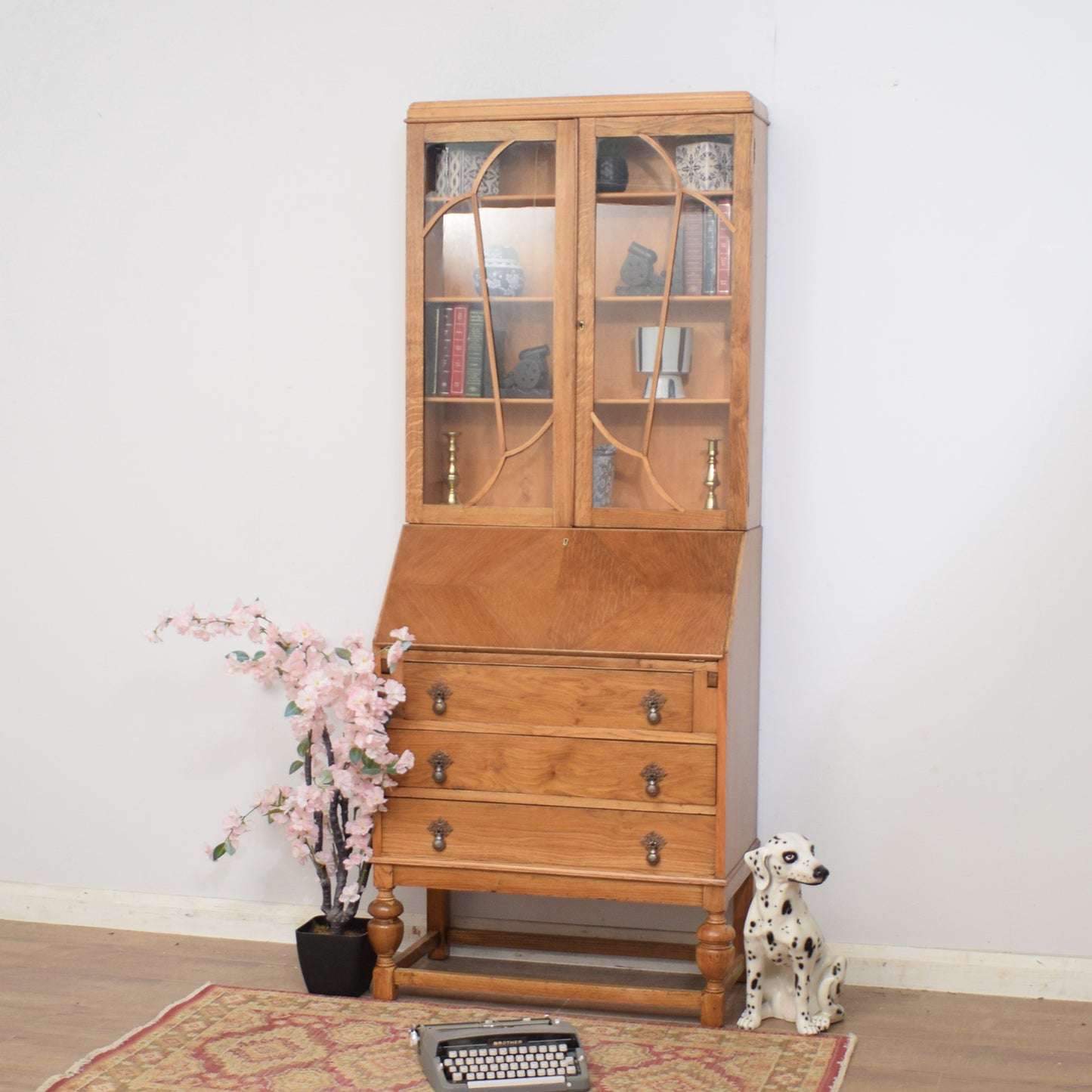 Restored Bureau Bookcase