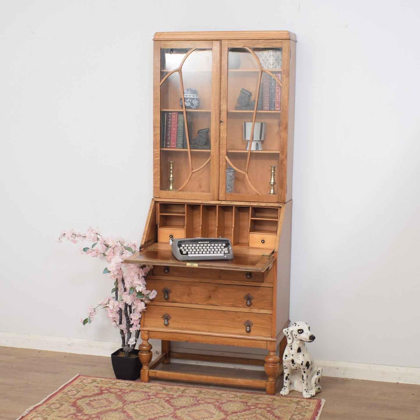 Restored Bureau Bookcase