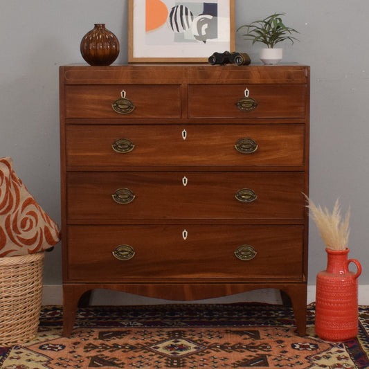 Large Mahogany and Pine Chest of Drawers
