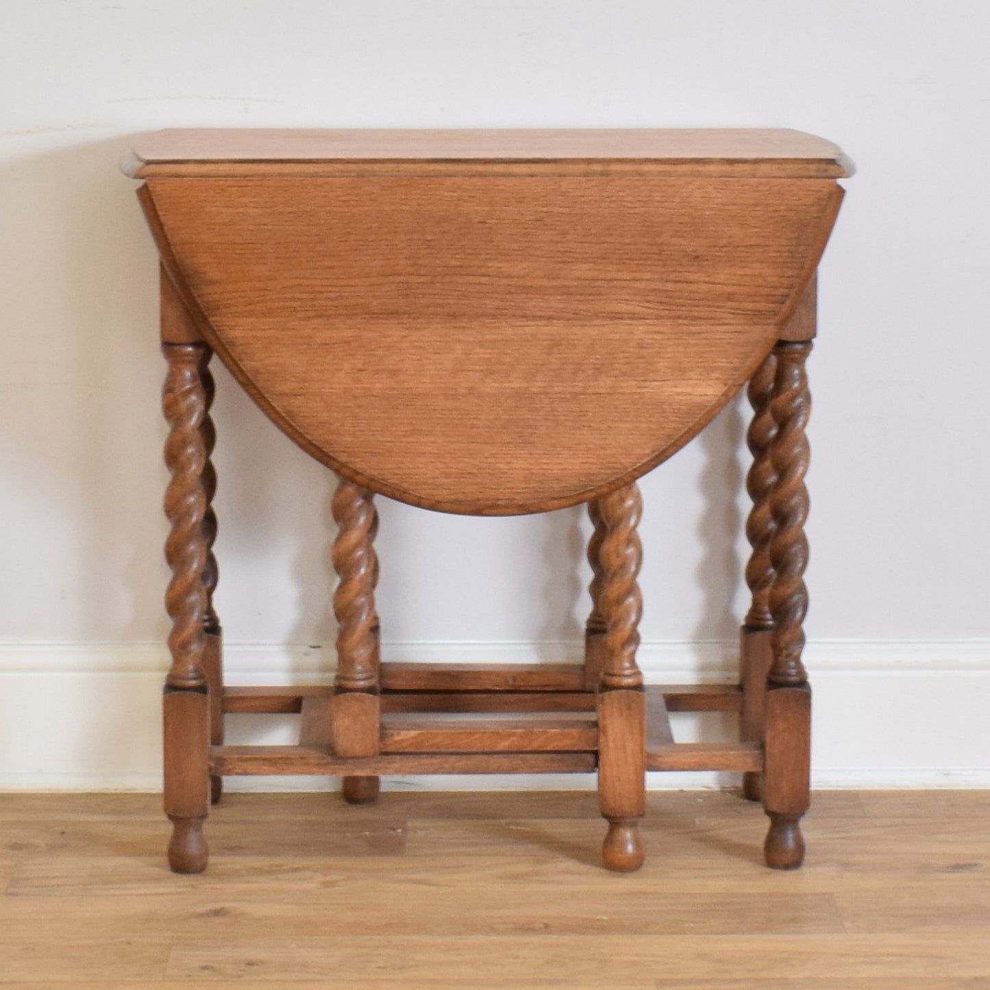 Barley Twist Drop Leaf Table