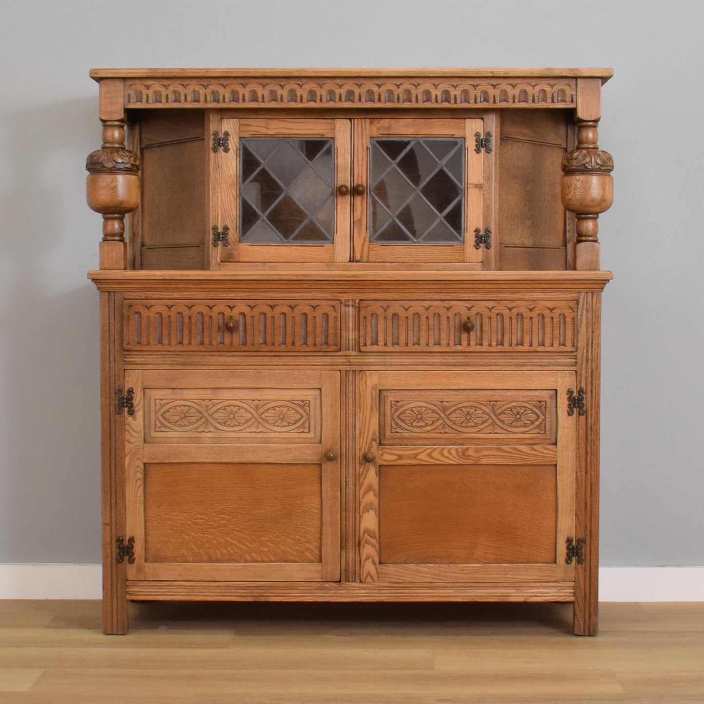 Glazed Court Cabinet