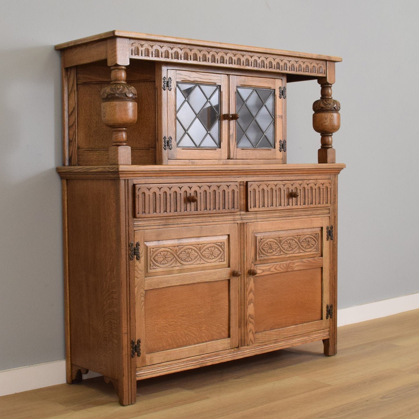 Glazed Court Cabinet