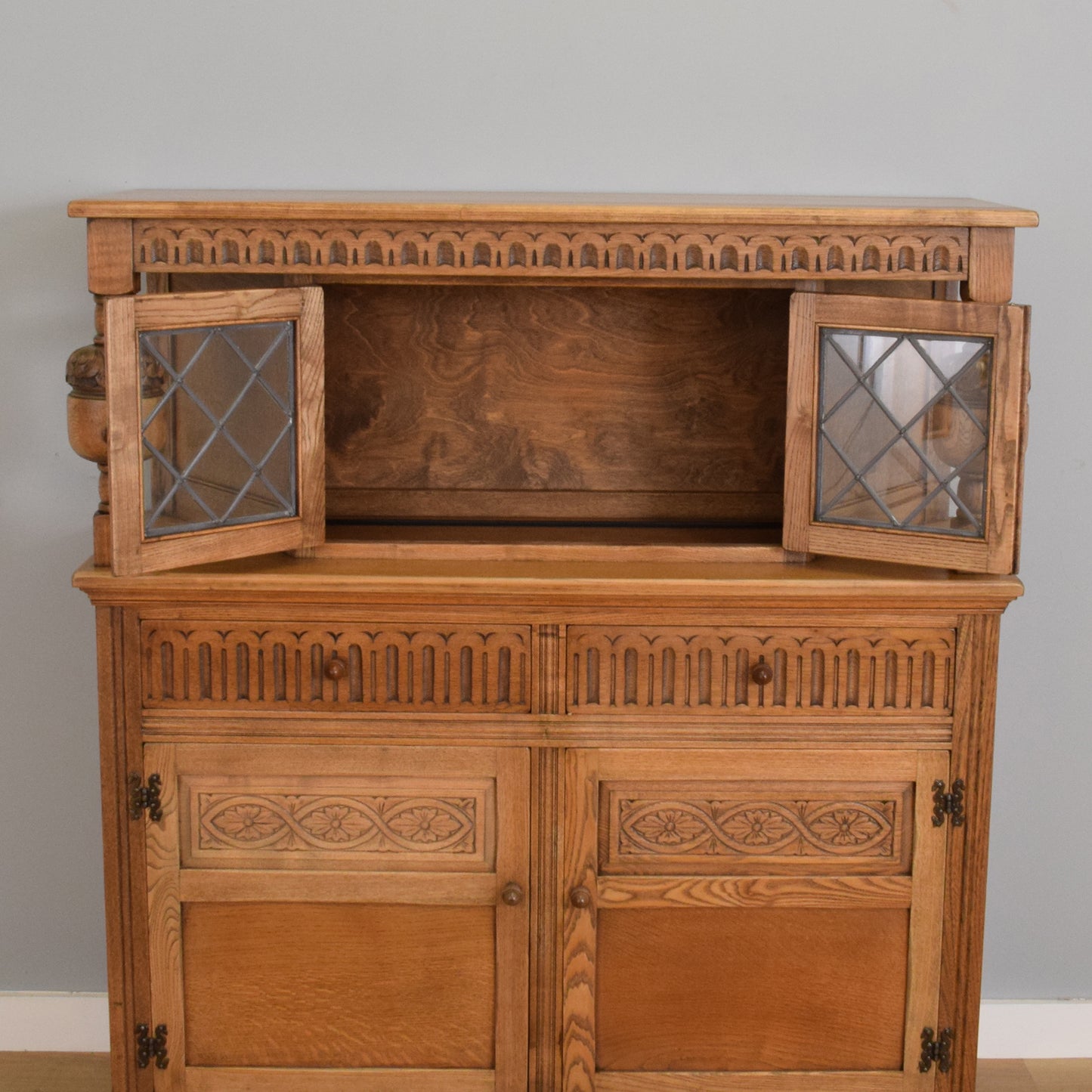 Glazed Court Cabinet