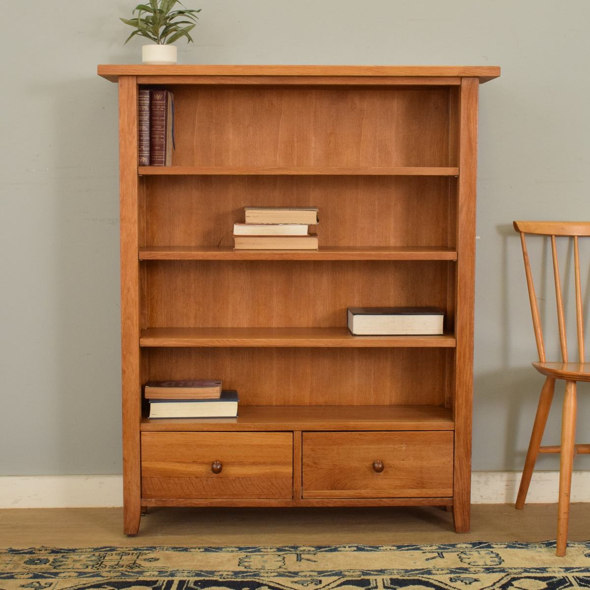 Restored Oak Bookcase