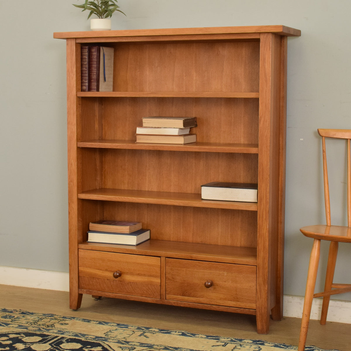 Restored Oak Bookcase