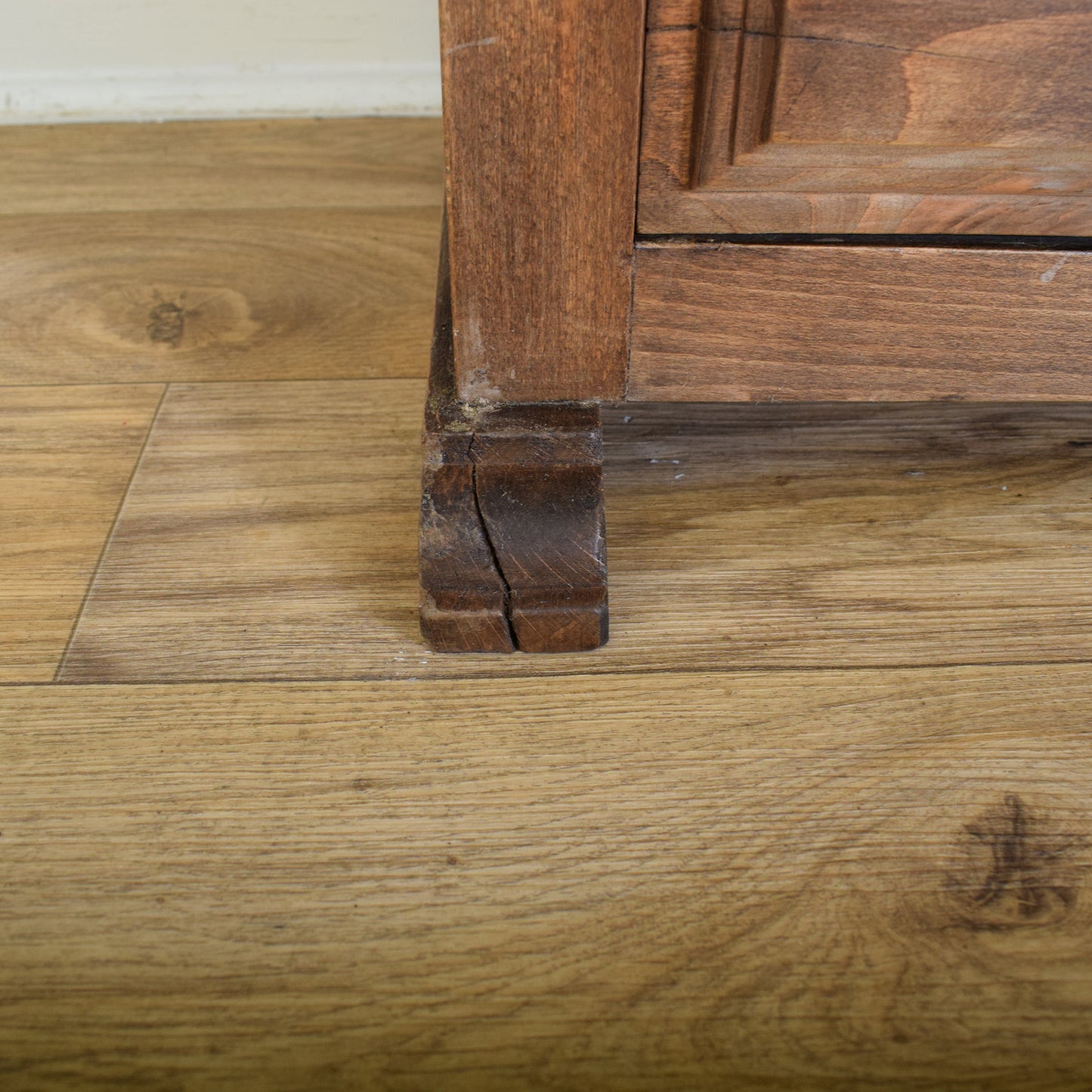 Restored Spanish Carved Chest of Drawers