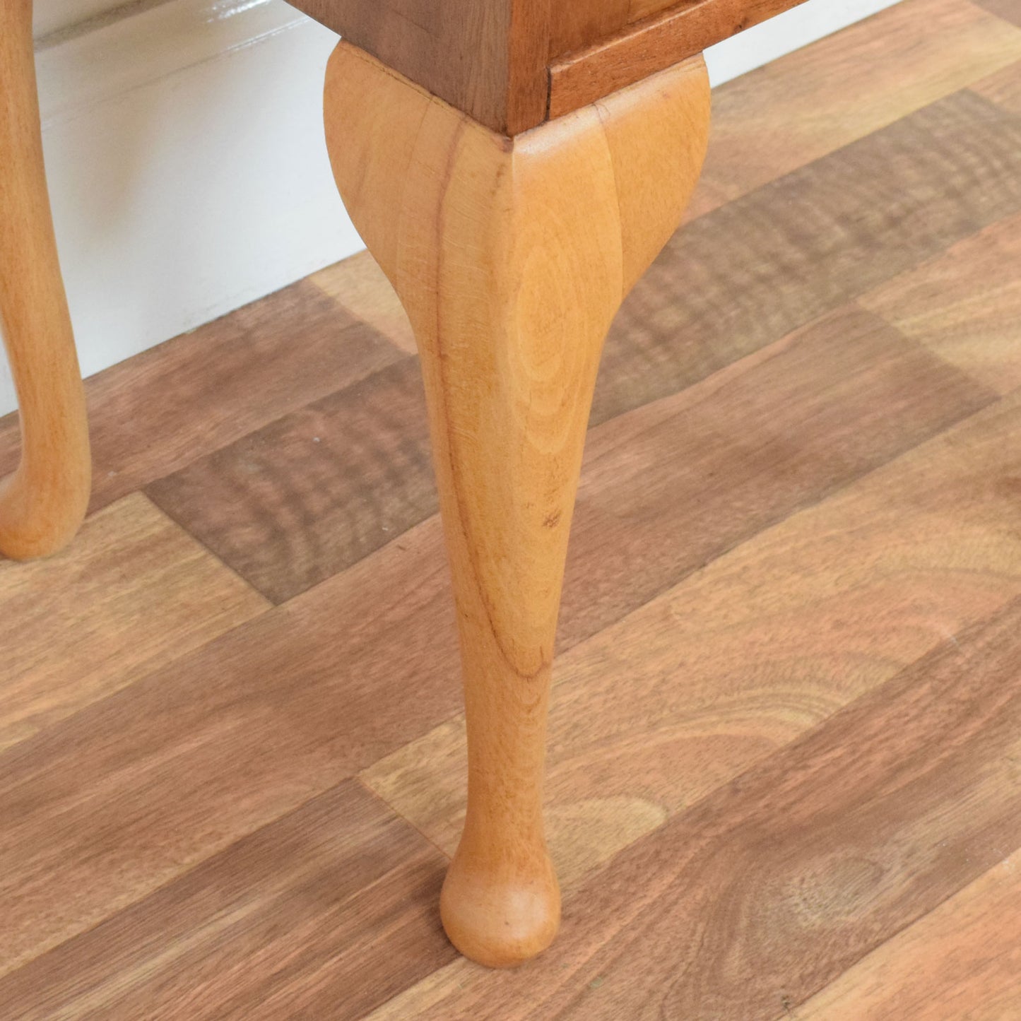 Drop Leaf Mahogany Cabinet