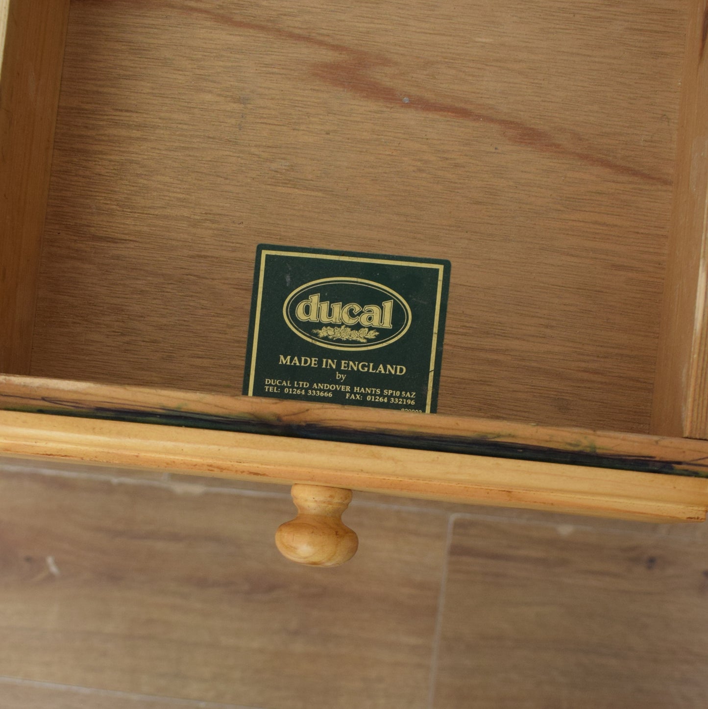 Pine Pedestal Desk