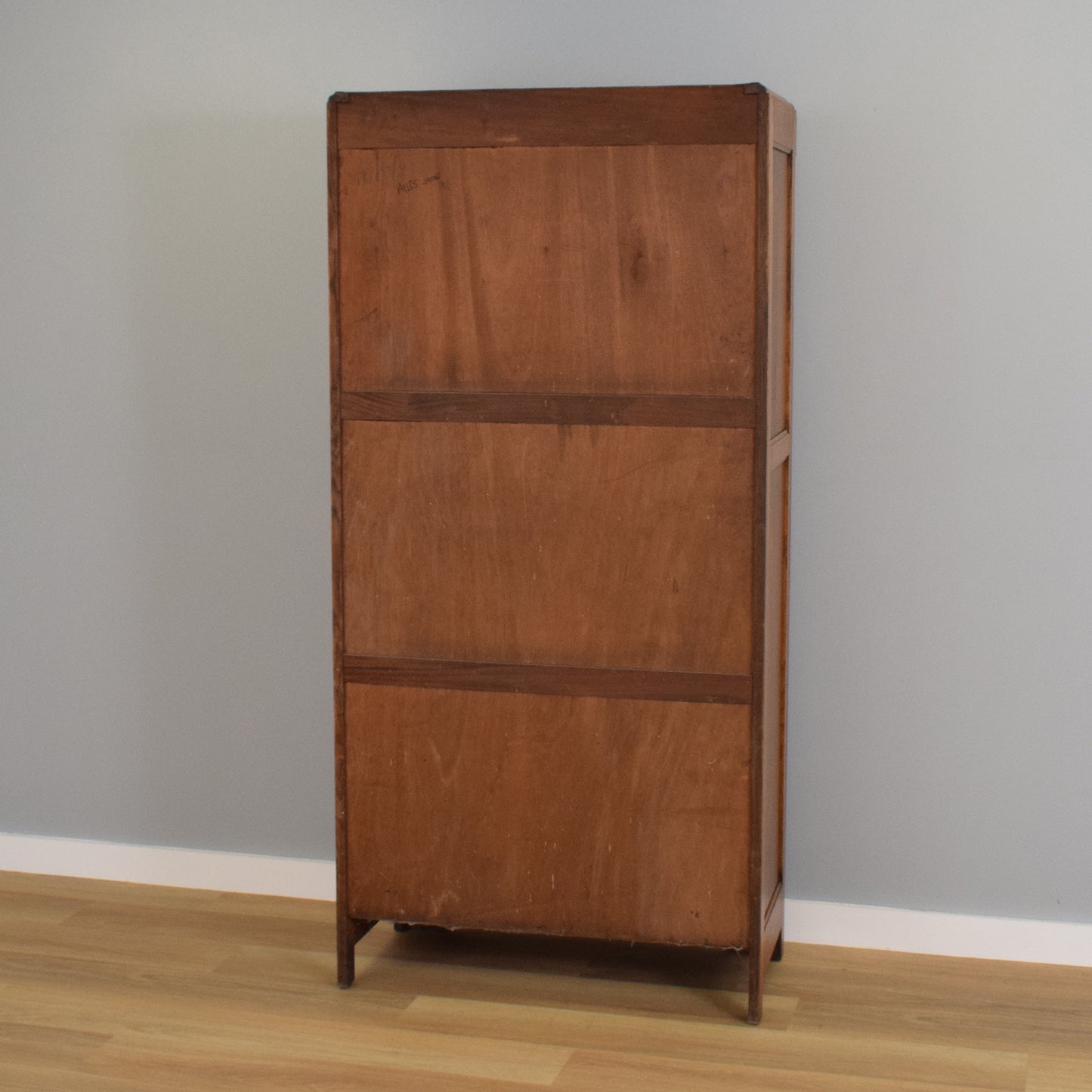 Oak Linenfold Single Wardrobe