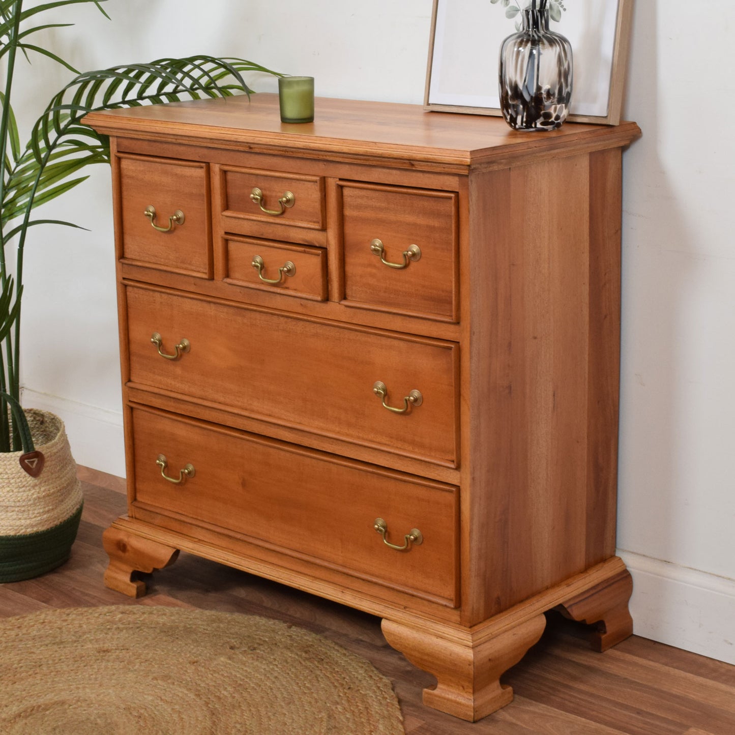 Restored Mango Chest of Drawers