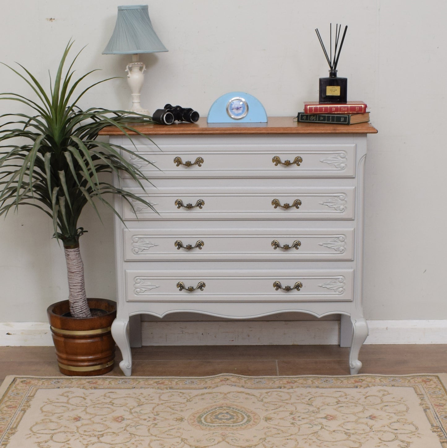 Painted French Chest of Drawers