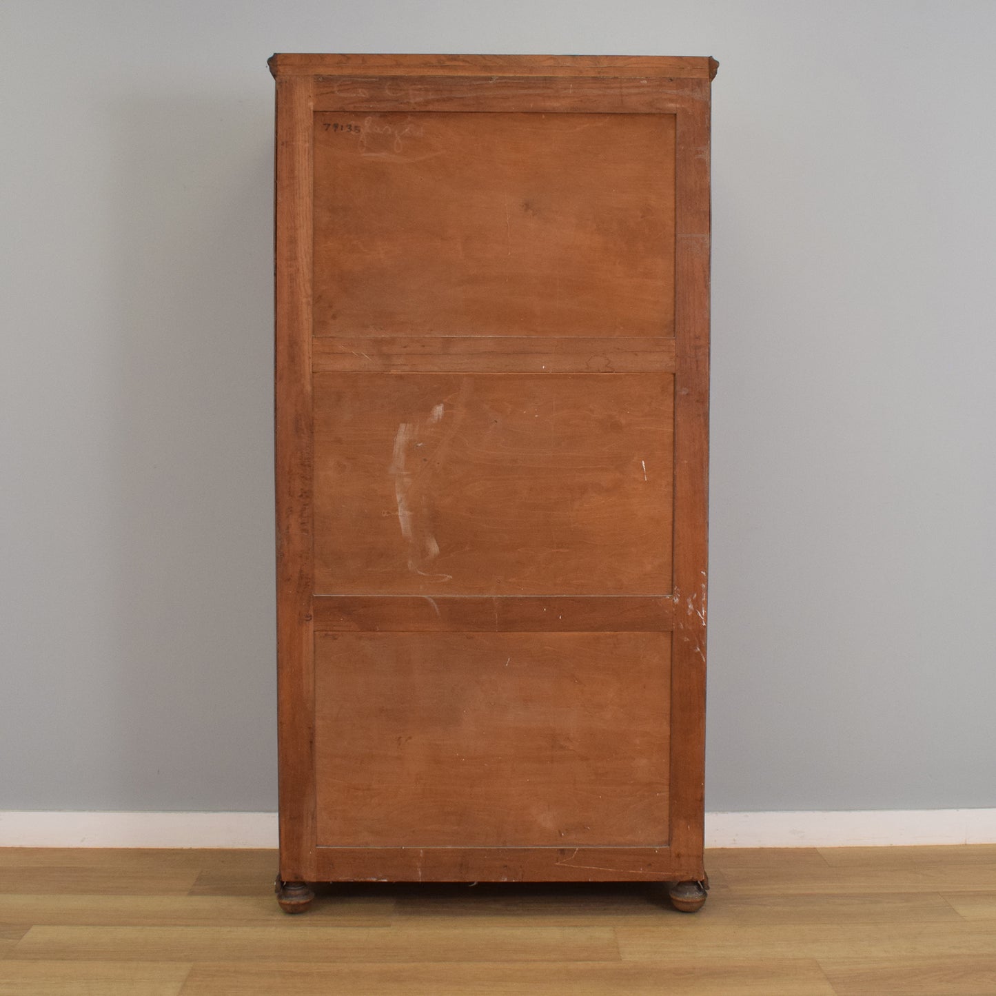 Restored Oak-Veneer Wardrobe