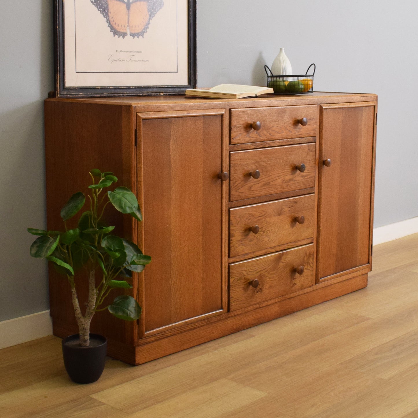 Refinished Oak Sideboard