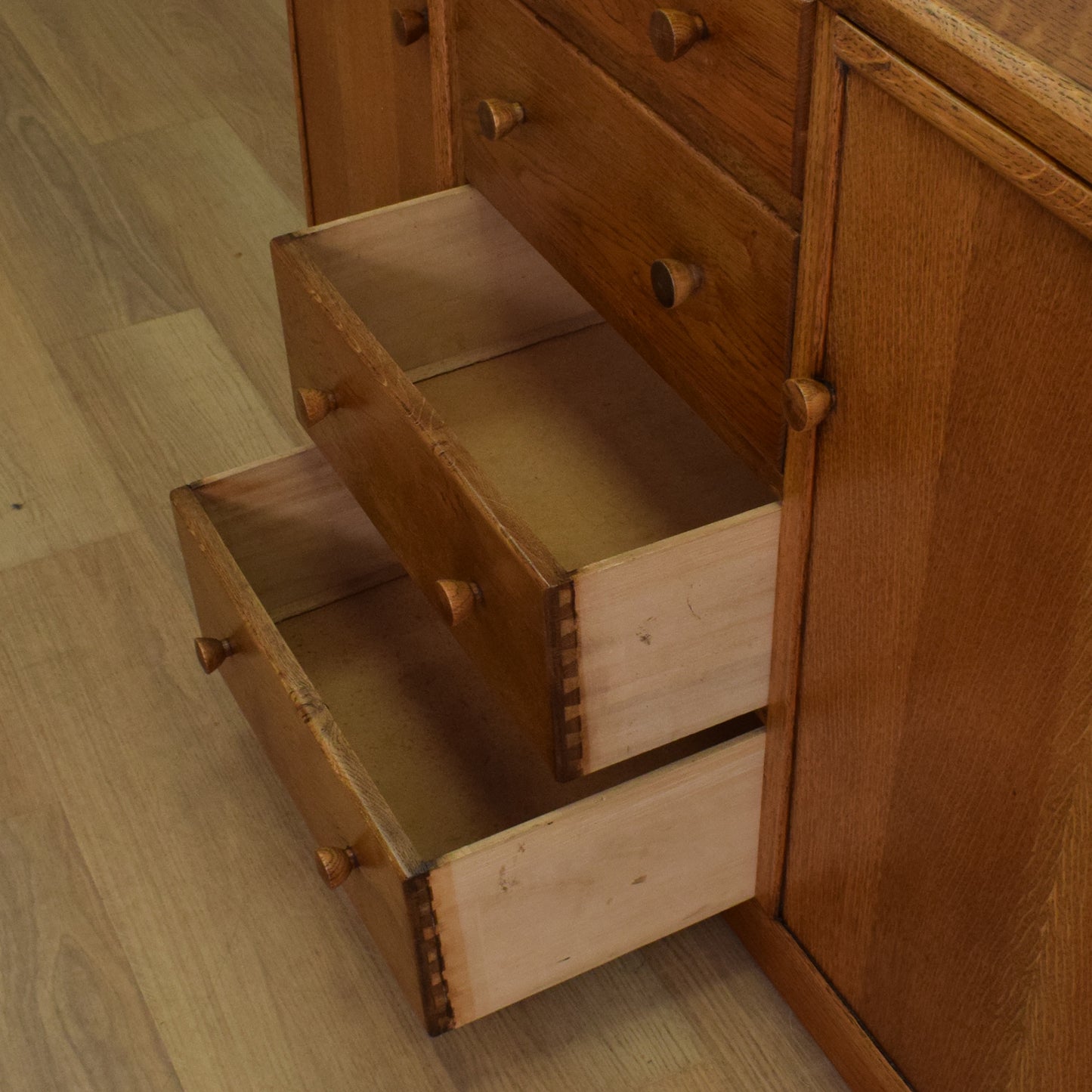 Refinished Oak Sideboard