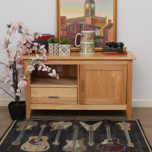Modern Oak TV Cabinet