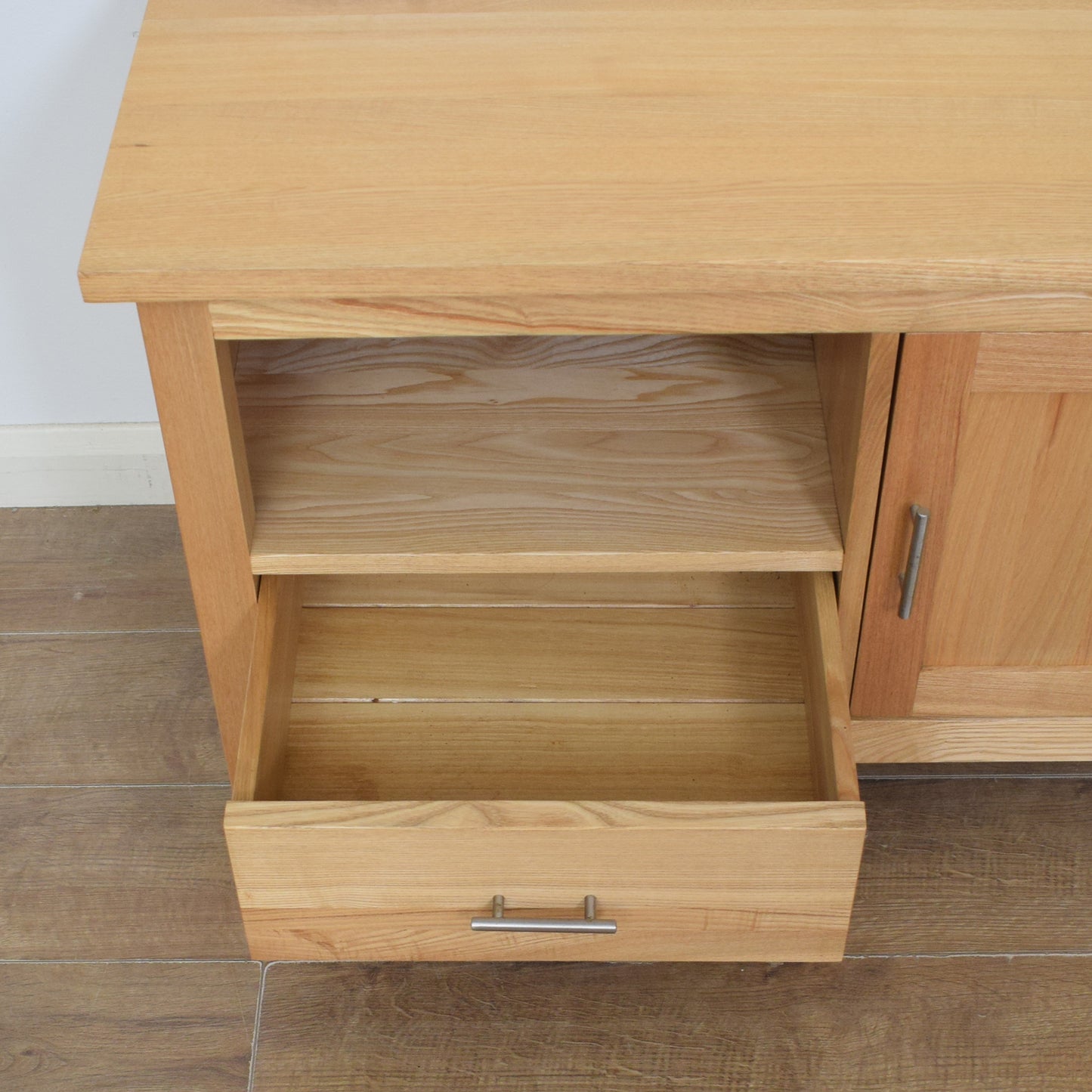 Modern Oak TV Cabinet