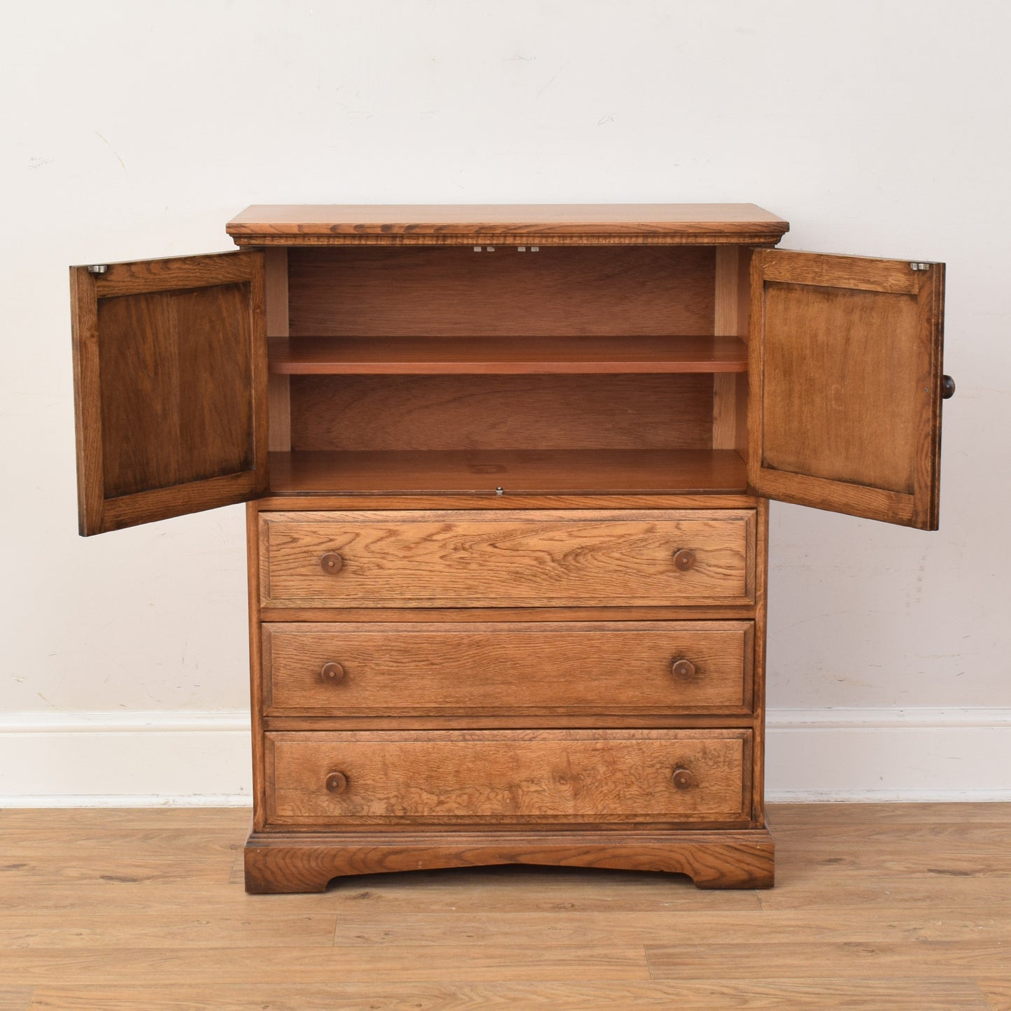 Linenfold Tallboy