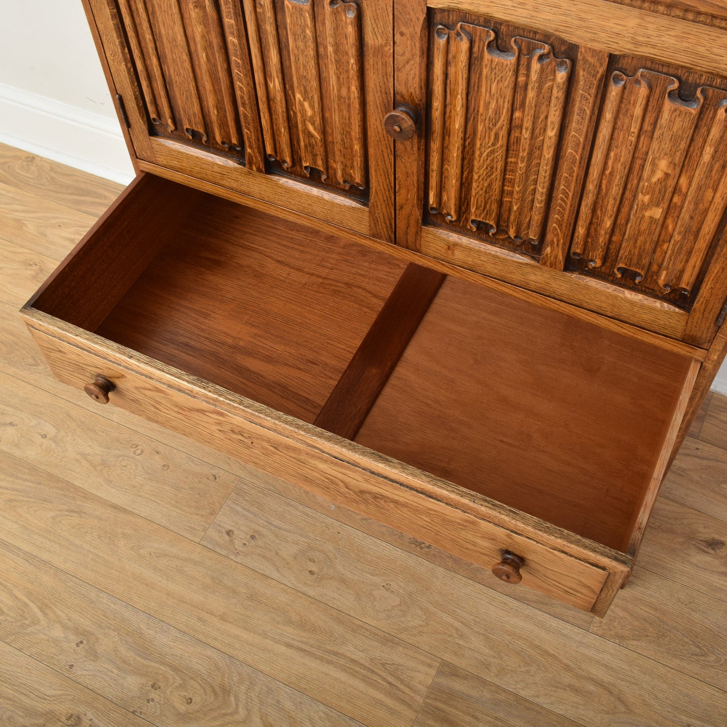 Linenfold Tallboy