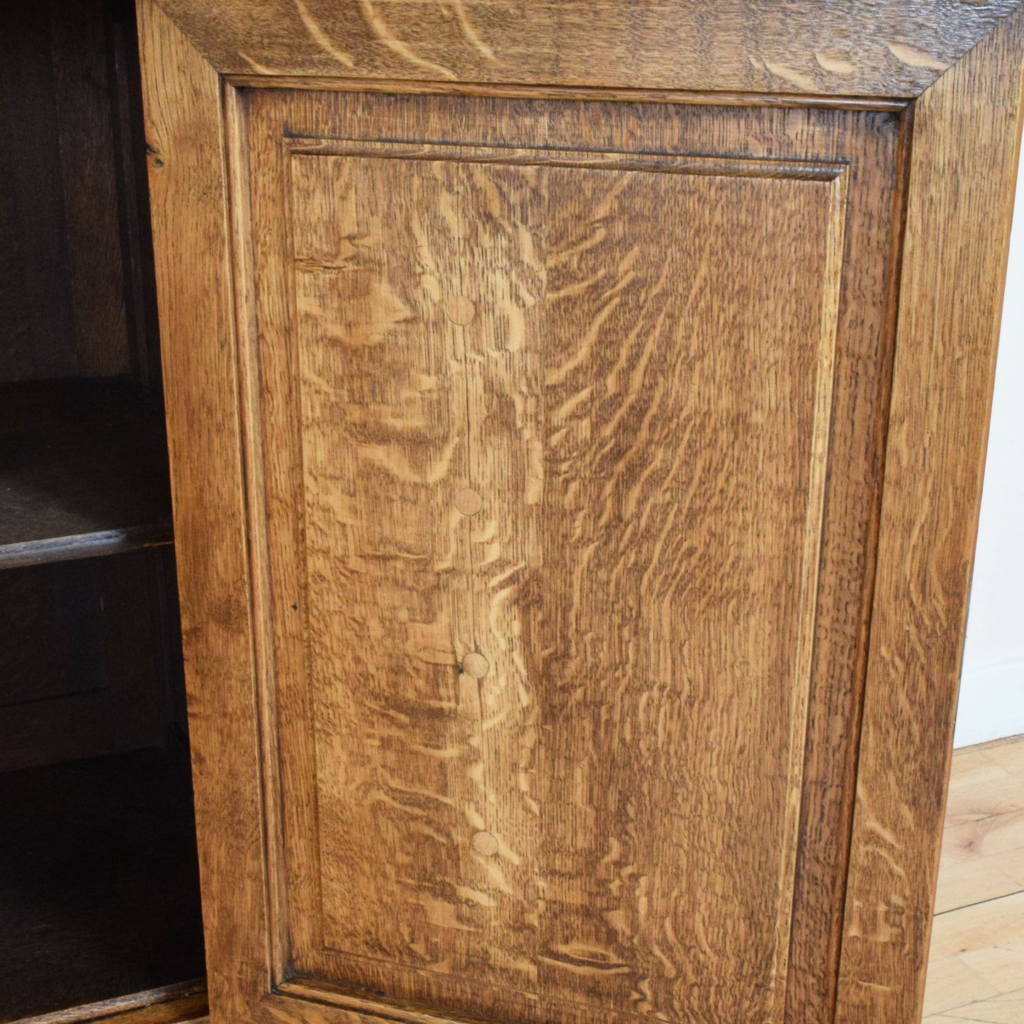 Carved Oak Sideboard