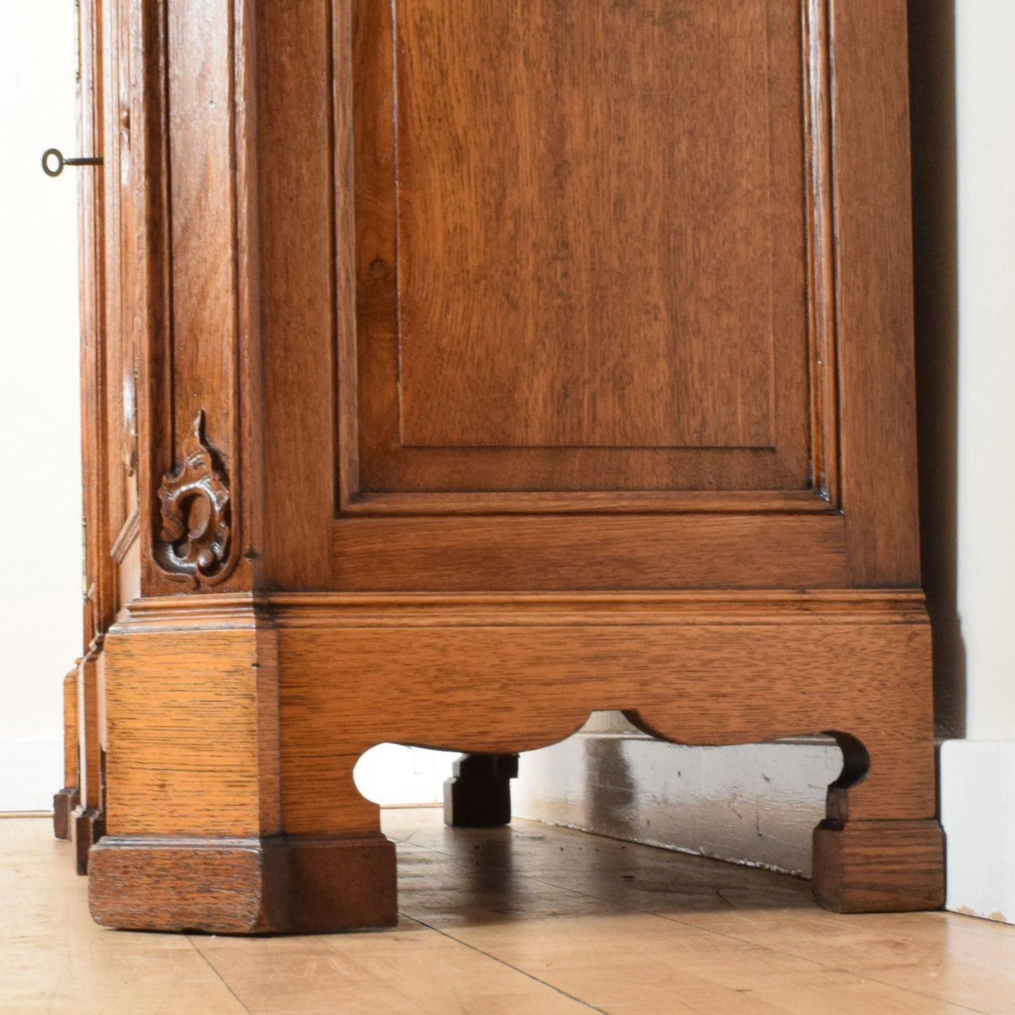 Carved Oak Sideboard