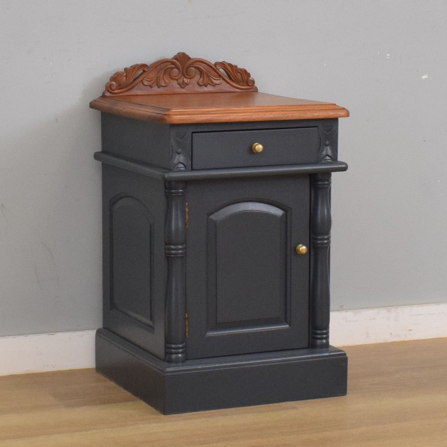 Painted Mahogany Bedside