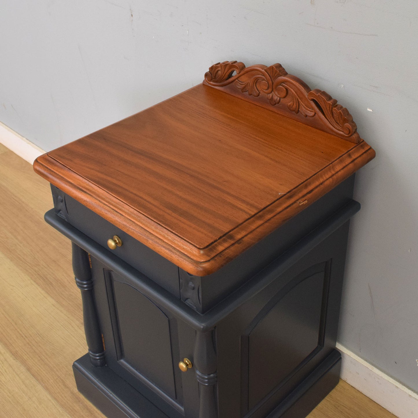 Painted Mahogany Bedside